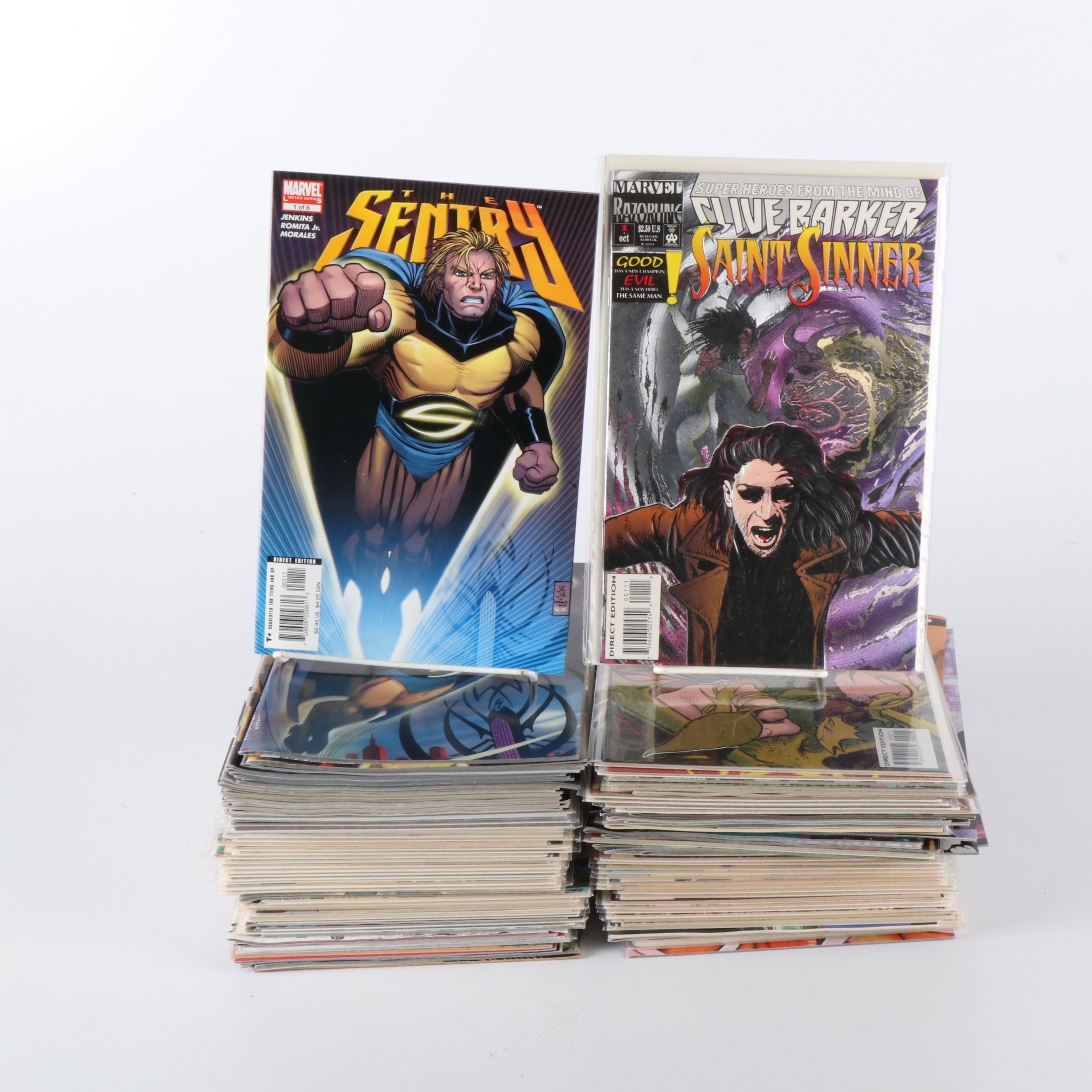 Modern Age Marvel 100+ Comic Books Featuring "Robocop" and "Lunatik"