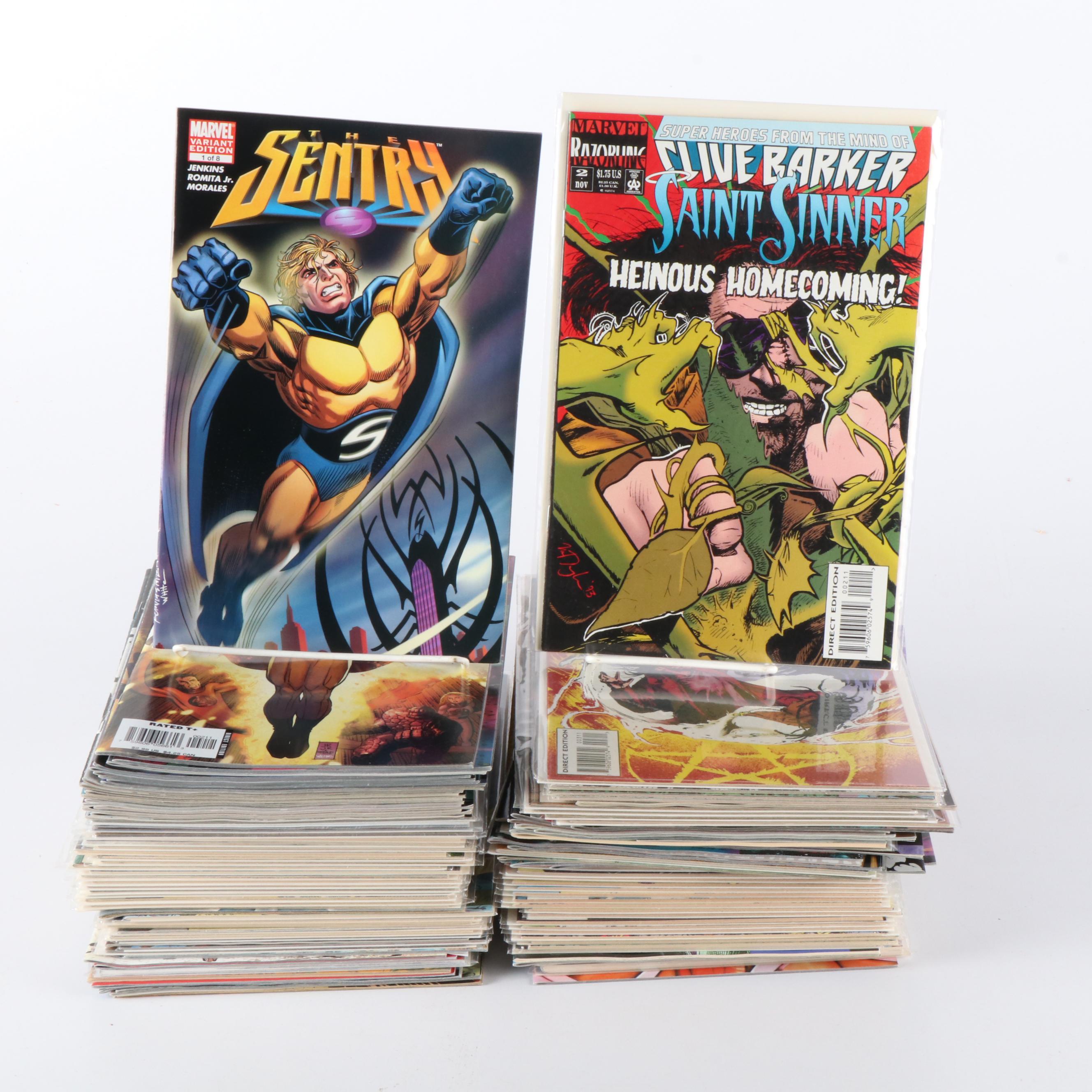 Modern Age Marvel 100+ Comic Books Featuring "Robocop" and "Lunatik"