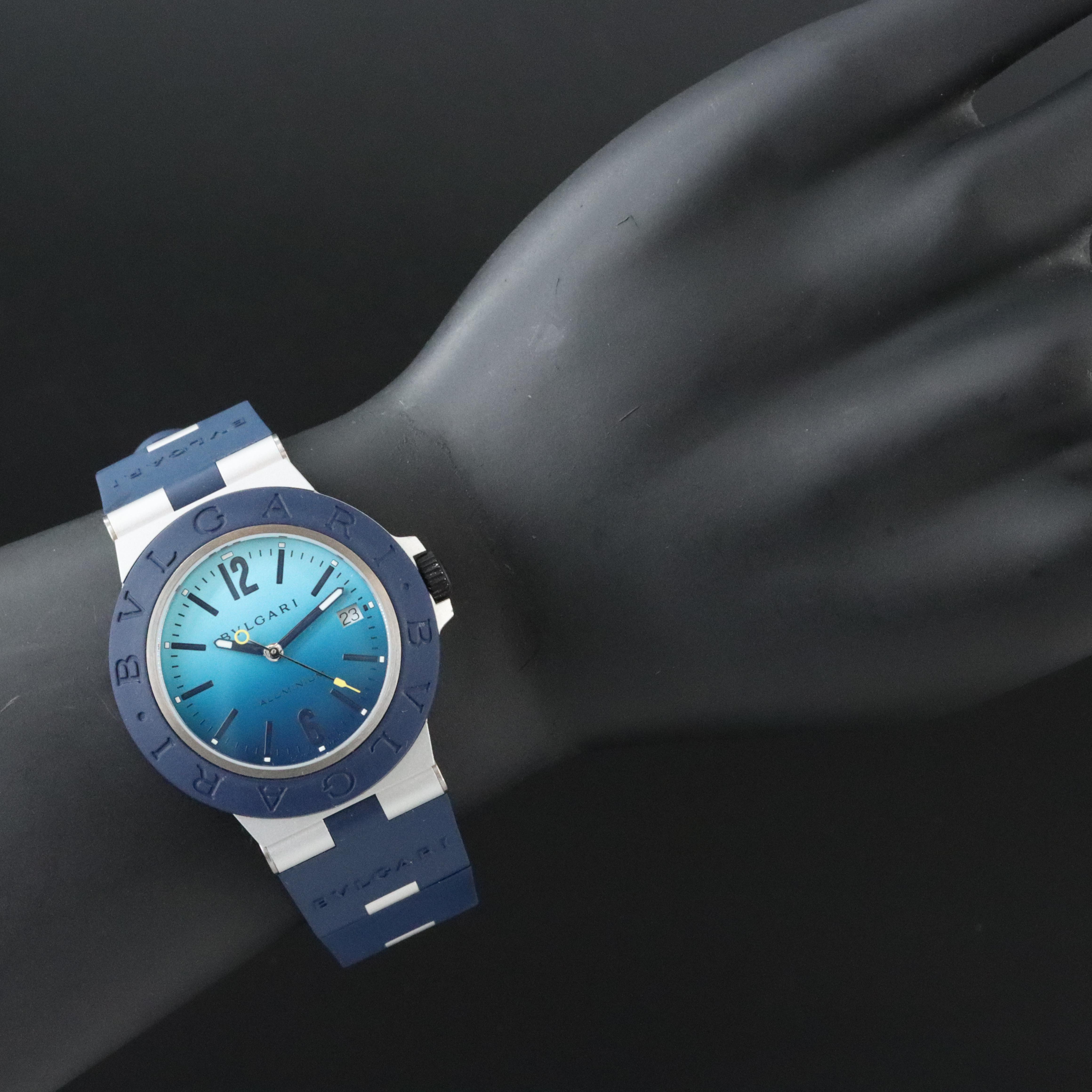 BVLGARI Match Point Limited Edition Aluminium Watch