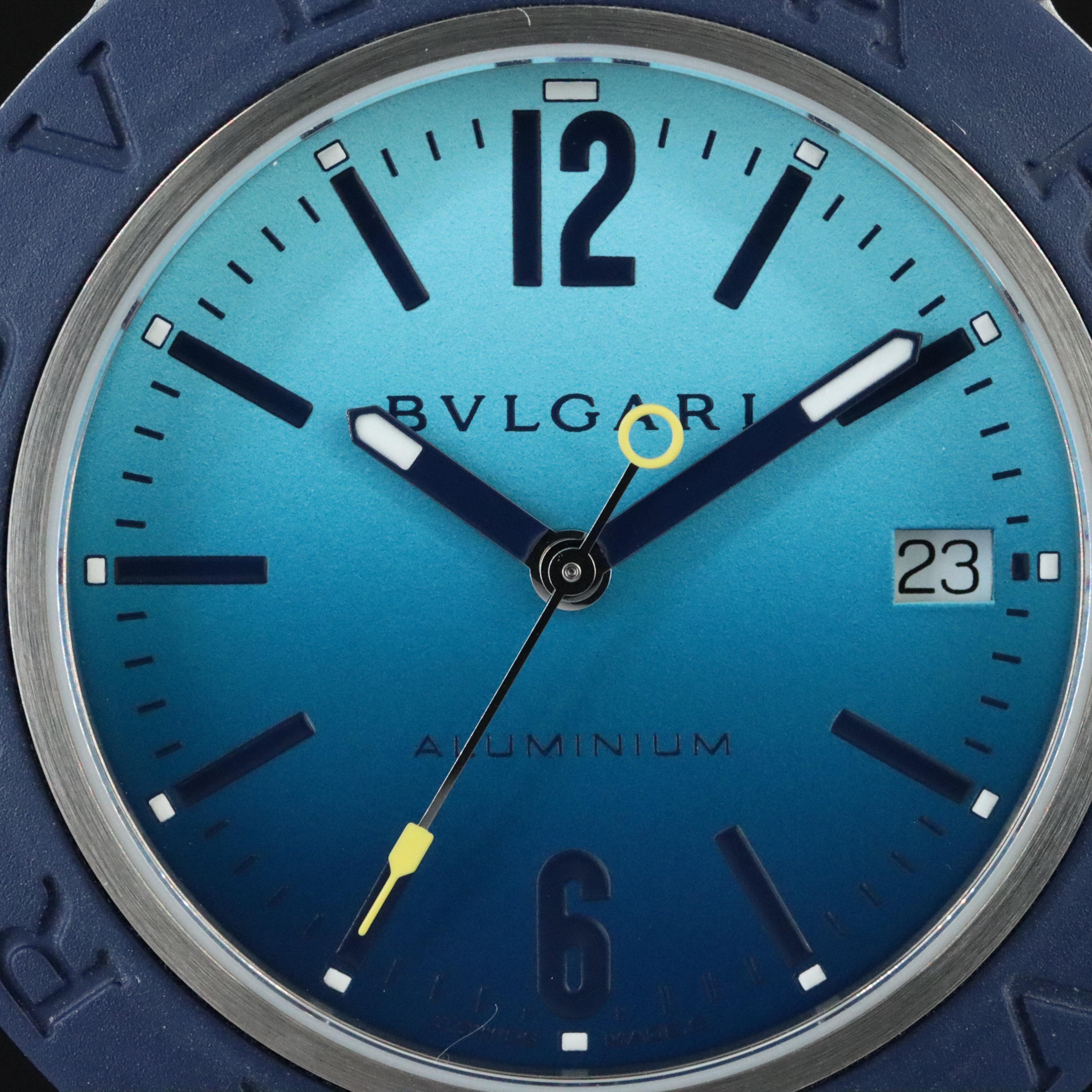 BVLGARI Match Point Limited Edition Aluminium Watch