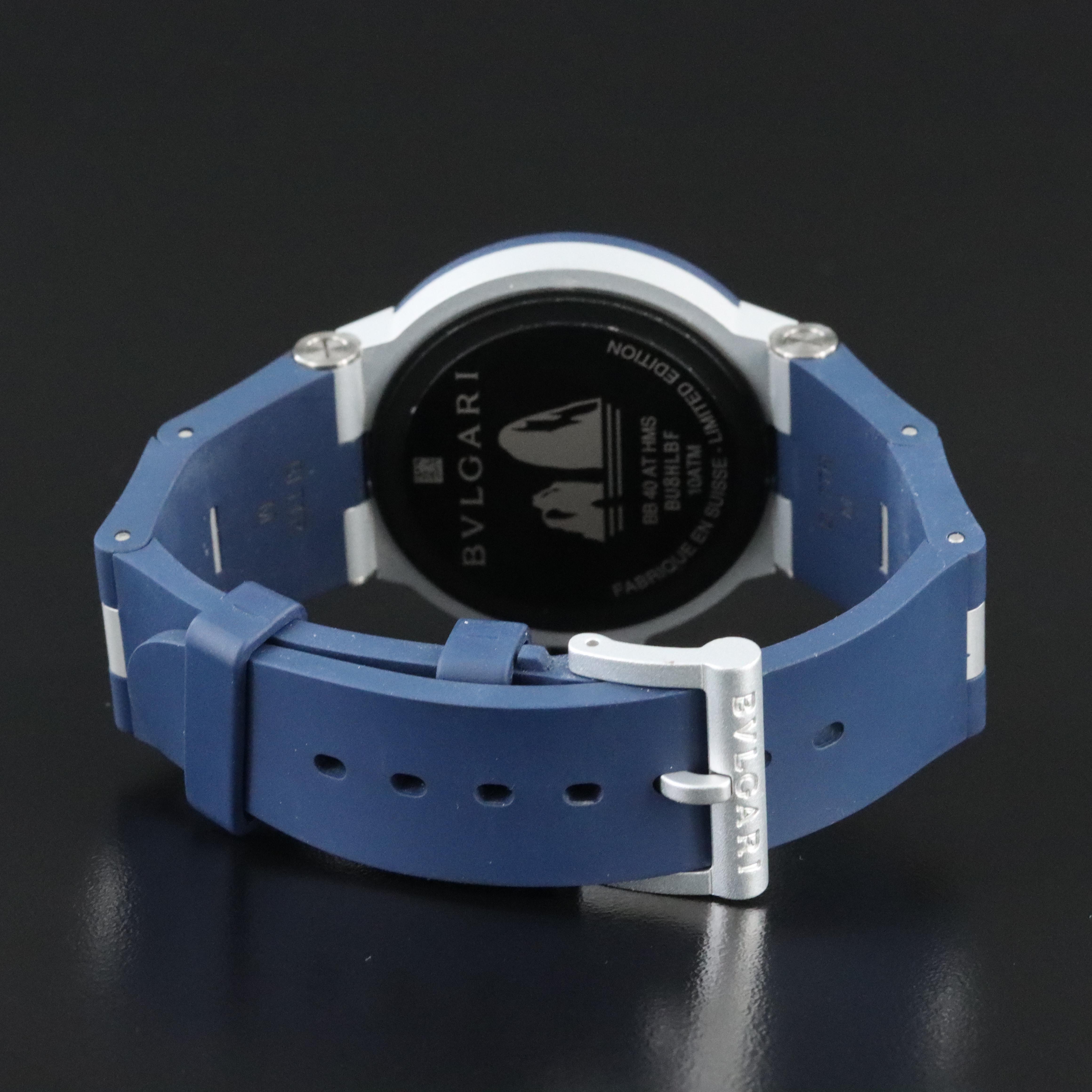 BVLGARI Match Point Limited Edition Aluminium Watch