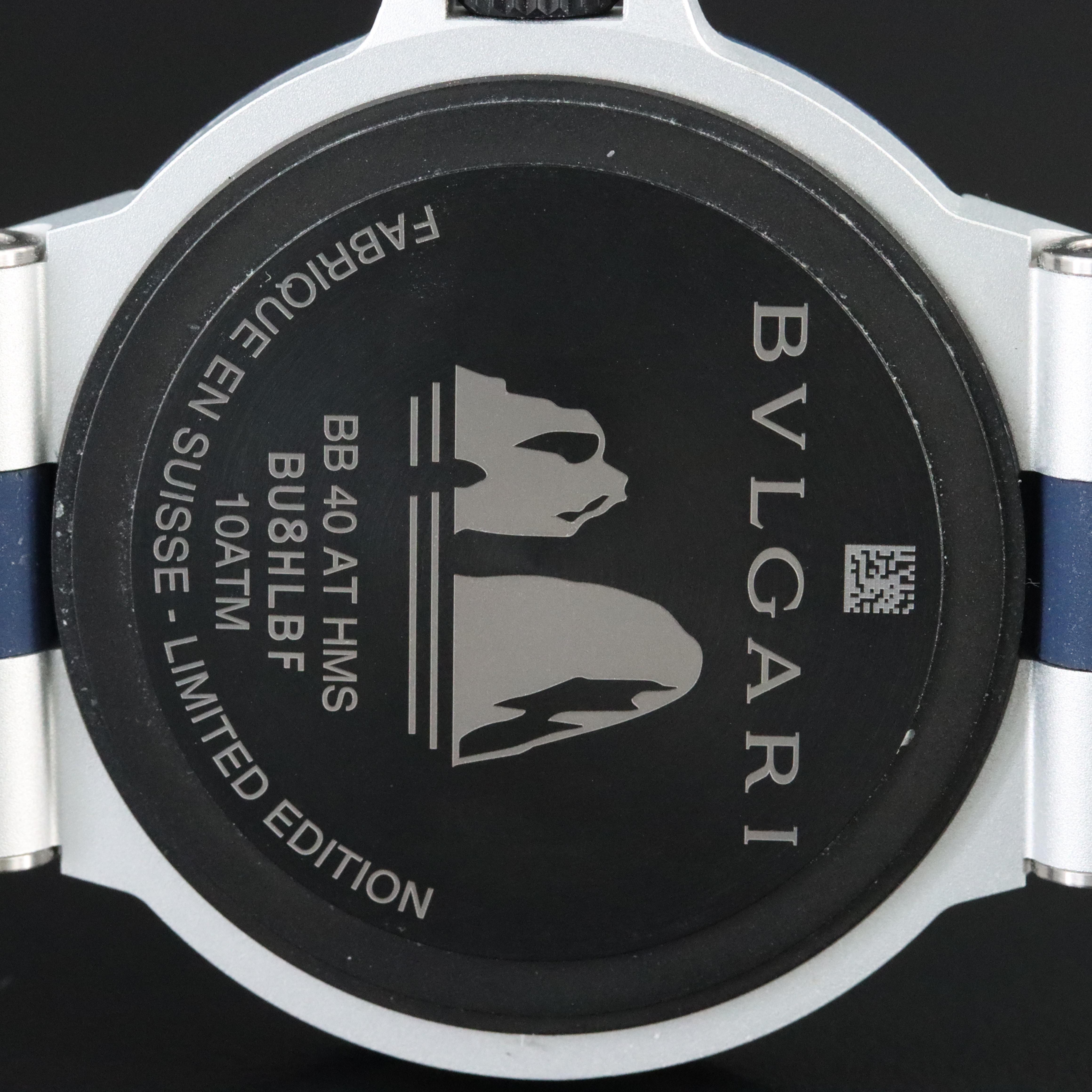 BVLGARI Match Point Limited Edition Aluminium Watch