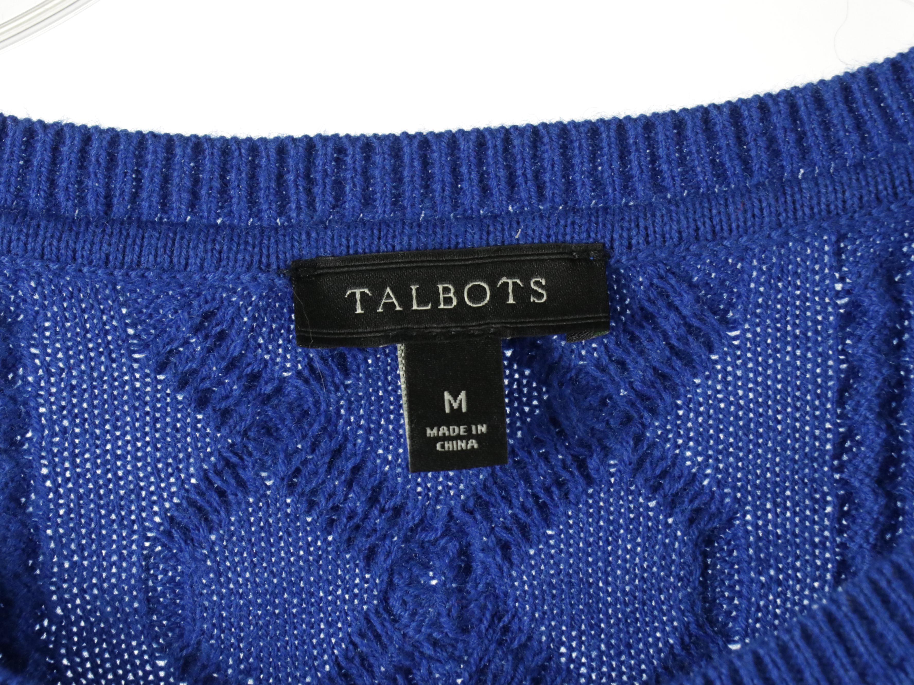 Talbots Lambswool and Cashmere Sweaters, Linen Blend Cardigan and More Tops