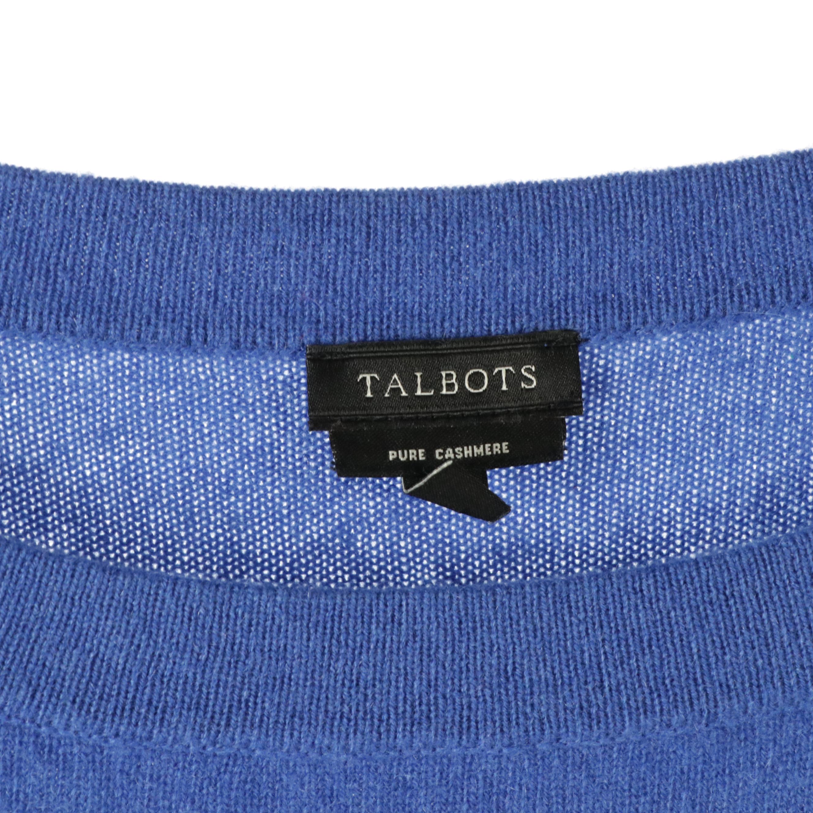 Talbots Lambswool and Cashmere Sweaters, Linen Blend Cardigan and More Tops