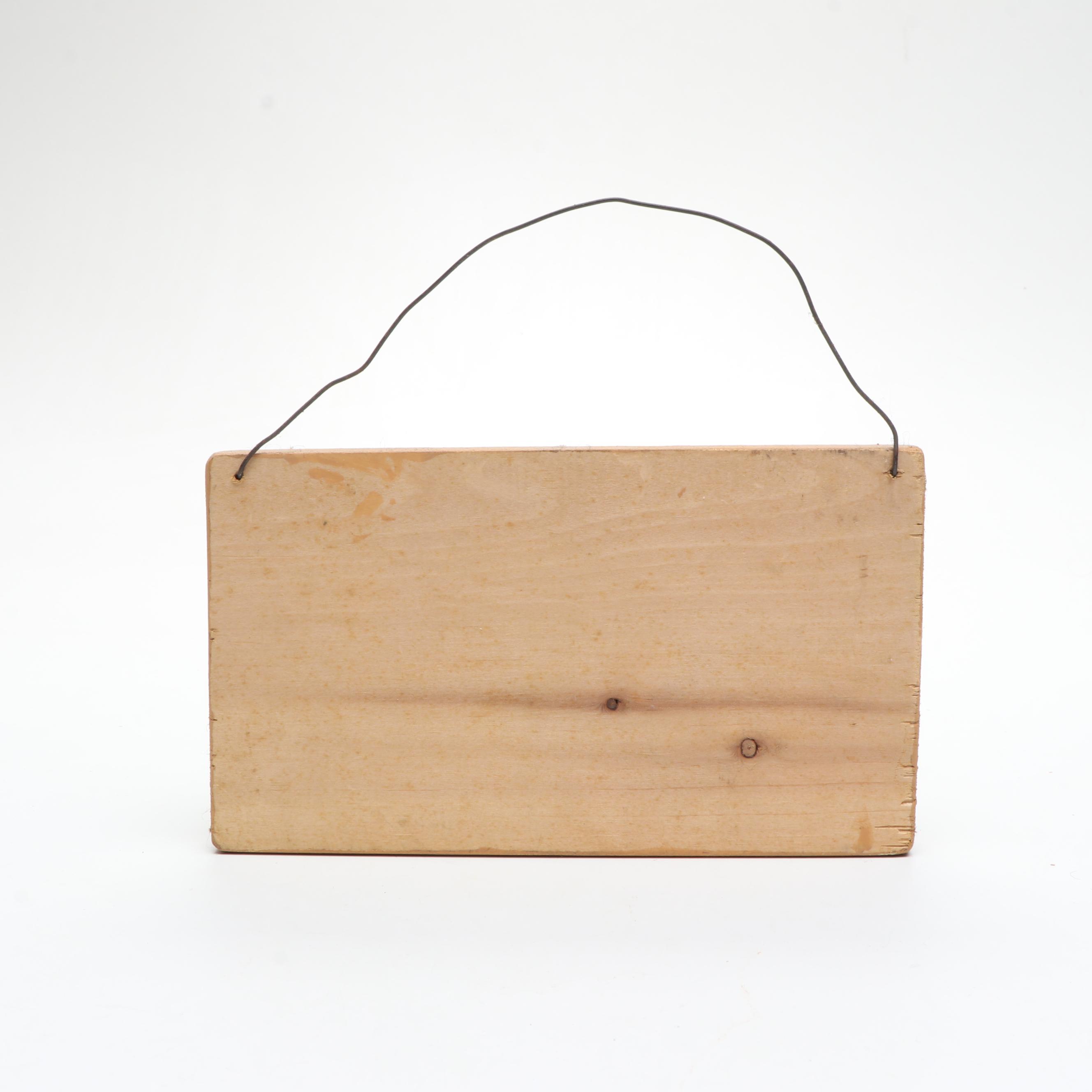 German with Other Folk Art Style Sheep, Wall Hangings and Needlepoint Doll Rug