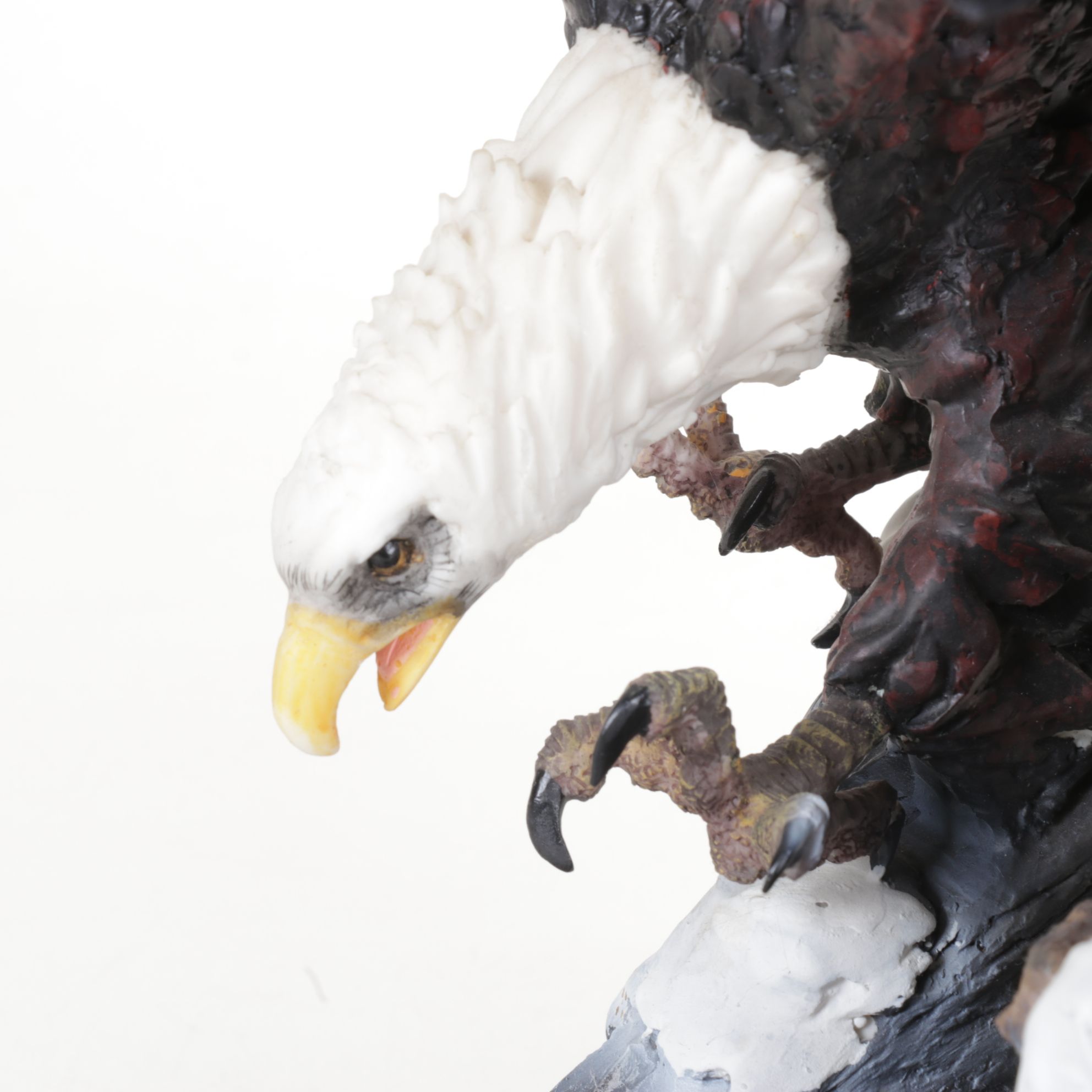 Yanglin Collection Swooping Eagles Resin Statue