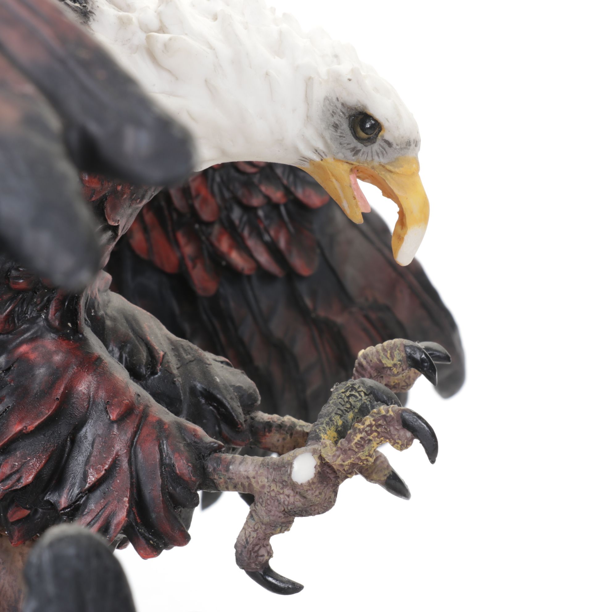 Yanglin Collection Swooping Eagles Resin Statue