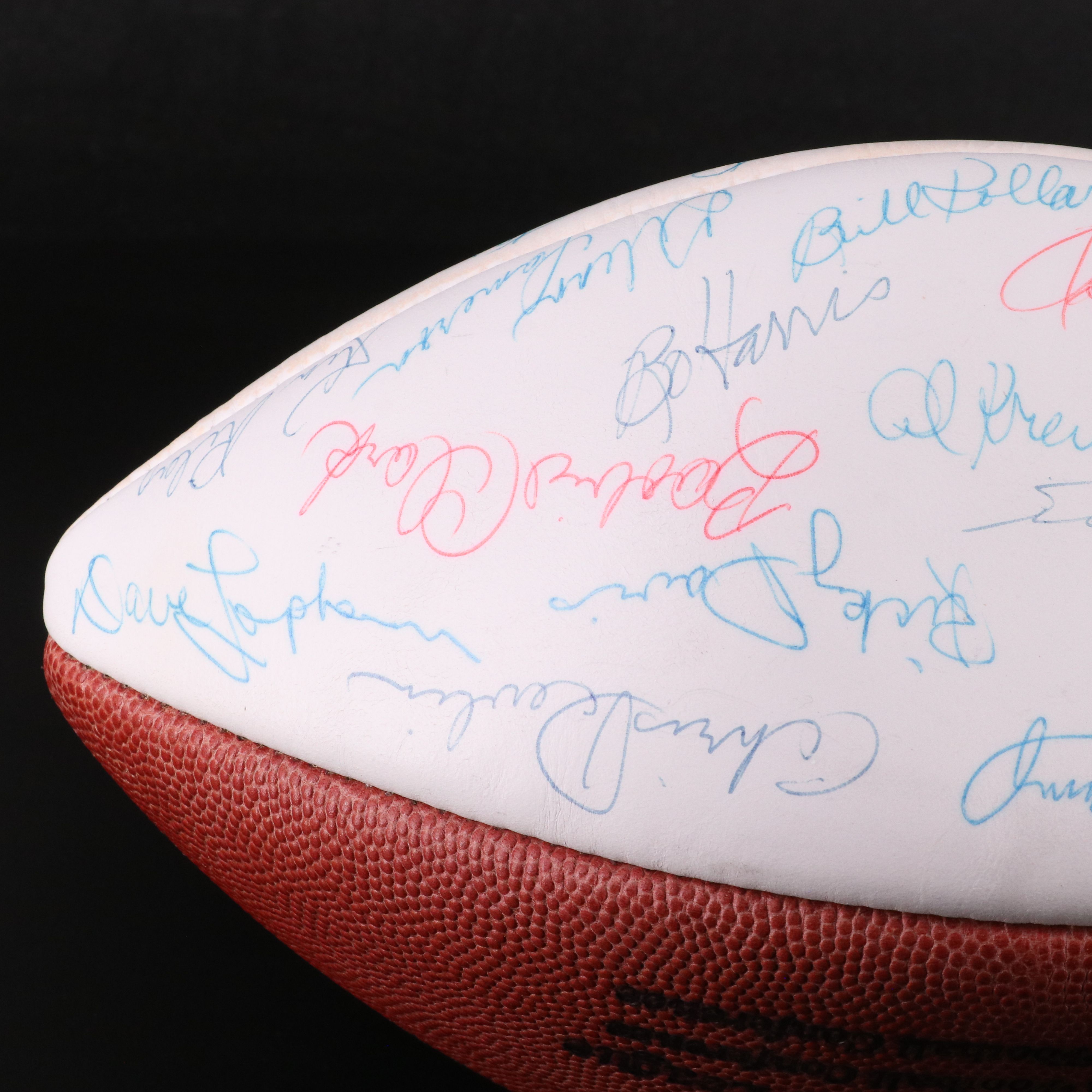 1975 Cincinnati Bengals Team Signed Football Featuring Ken Anderson and More