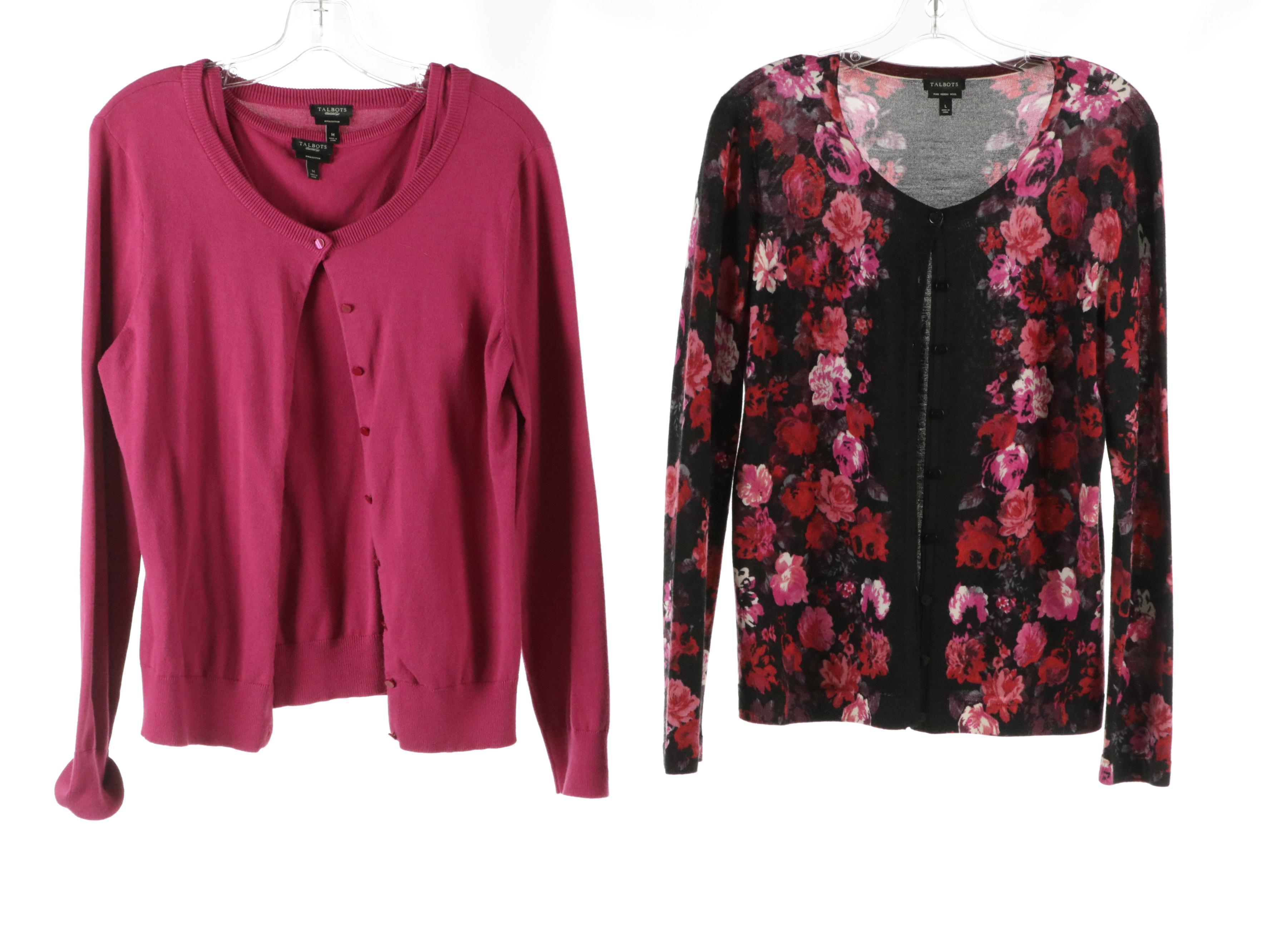 Talbot Wool and Cashmere Sweaters and Cardigans, Wool Button-Front Jacket & More