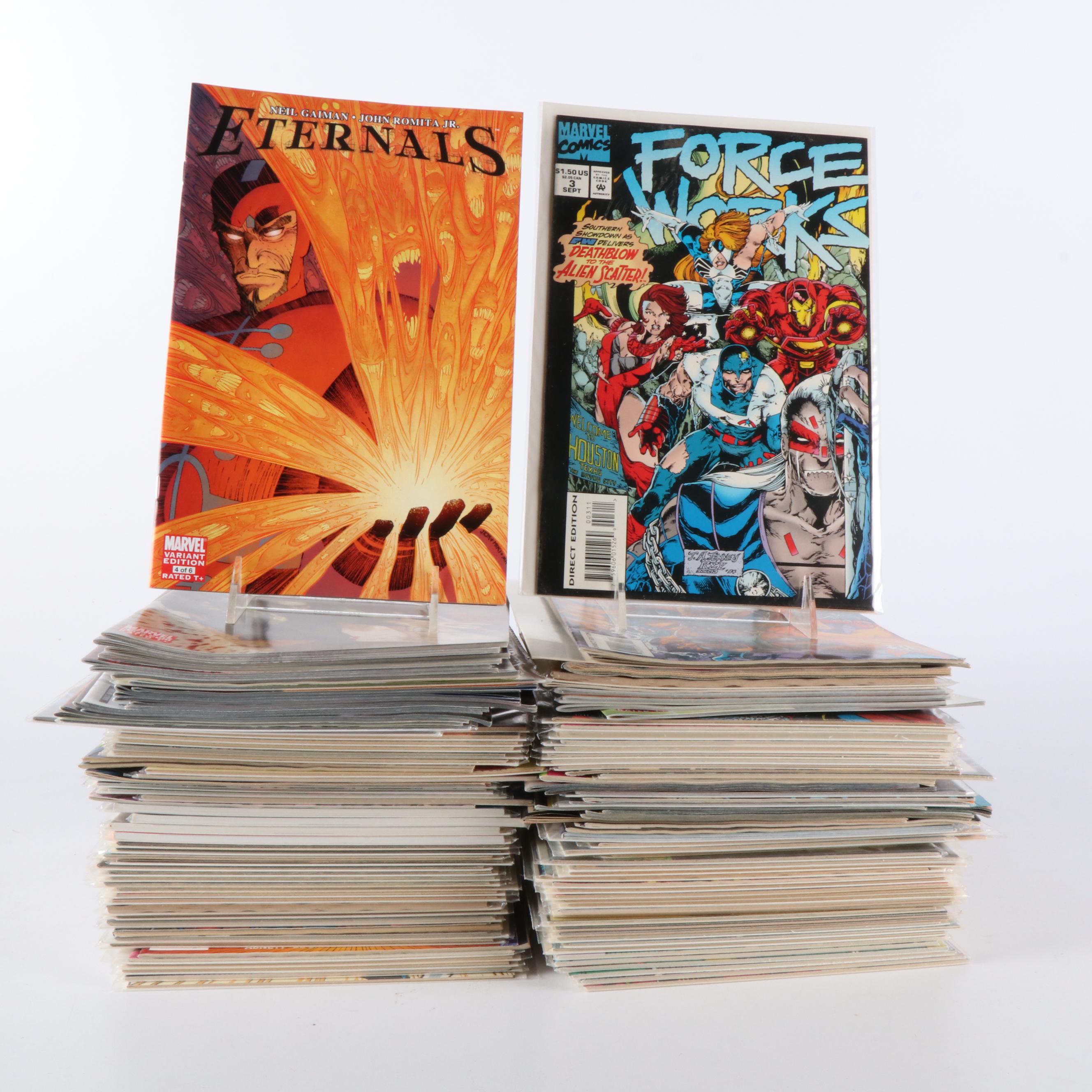 Modern Age Marvel "Eternals" with 100+ More Comic Books