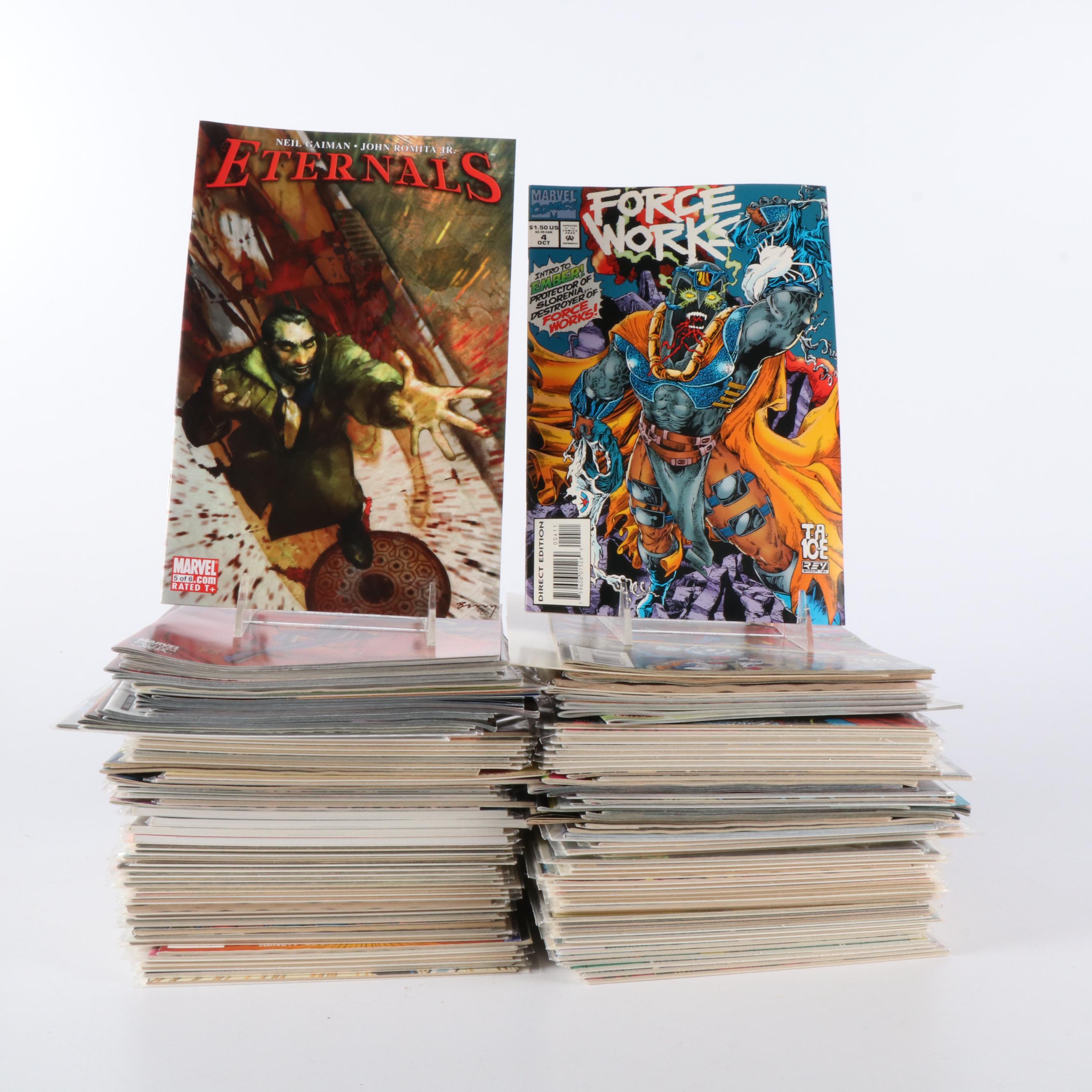 Modern Age Marvel "Eternals" with 100+ More Comic Books