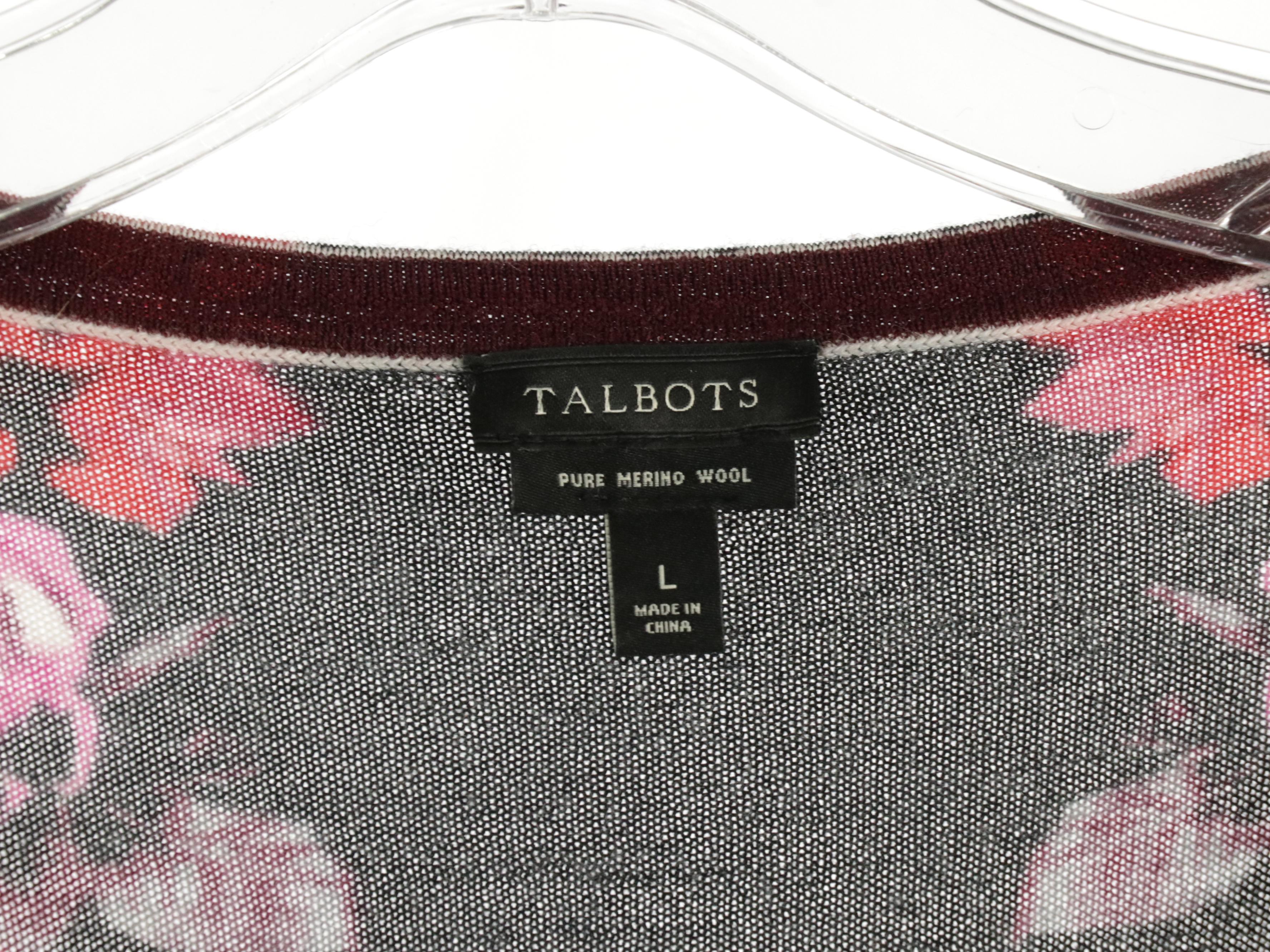 Talbot Wool and Cashmere Sweaters and Cardigans, Wool Button-Front Jacket & More