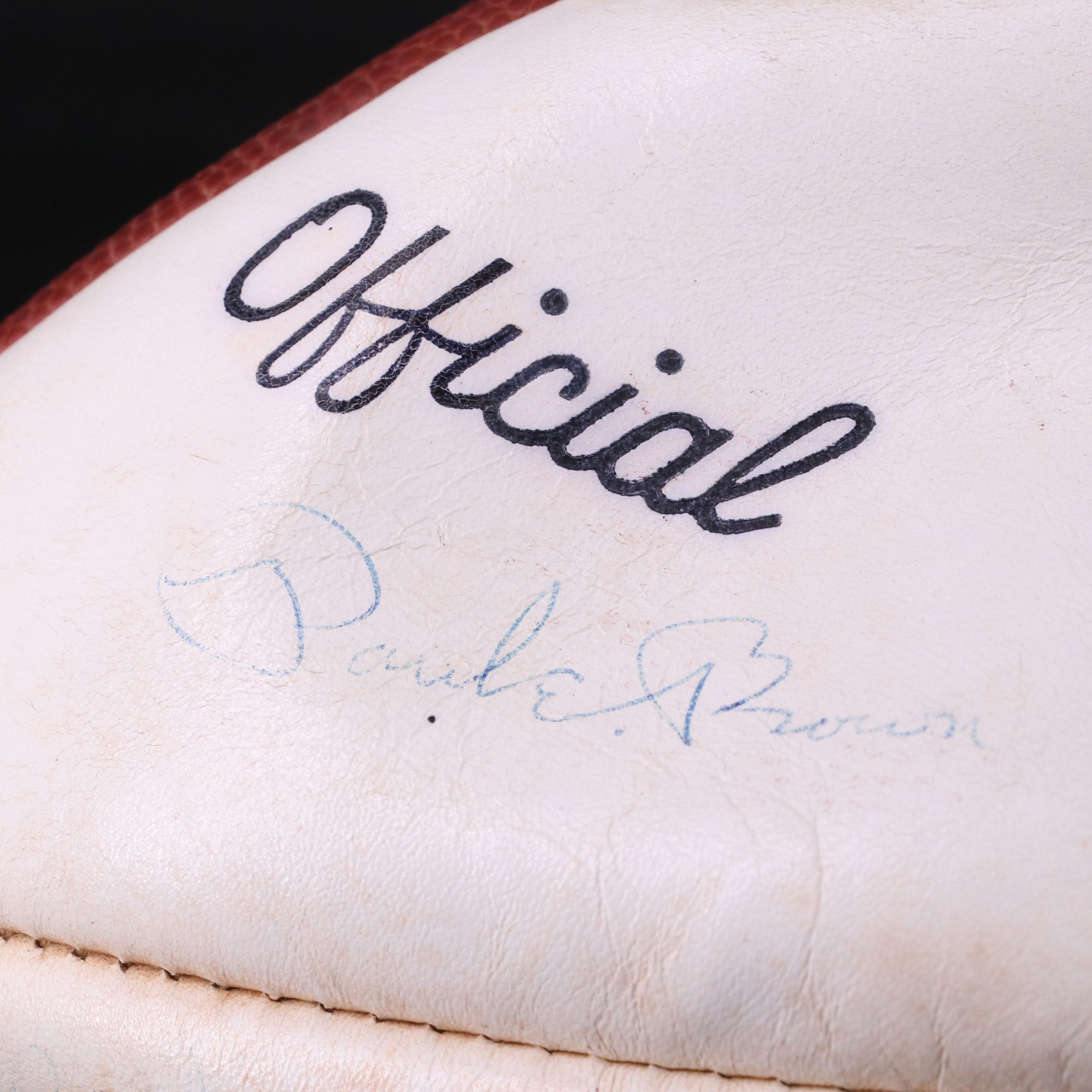 1974 Cincinnati Bengals Team Signed Football Featuring Paul Brown and More