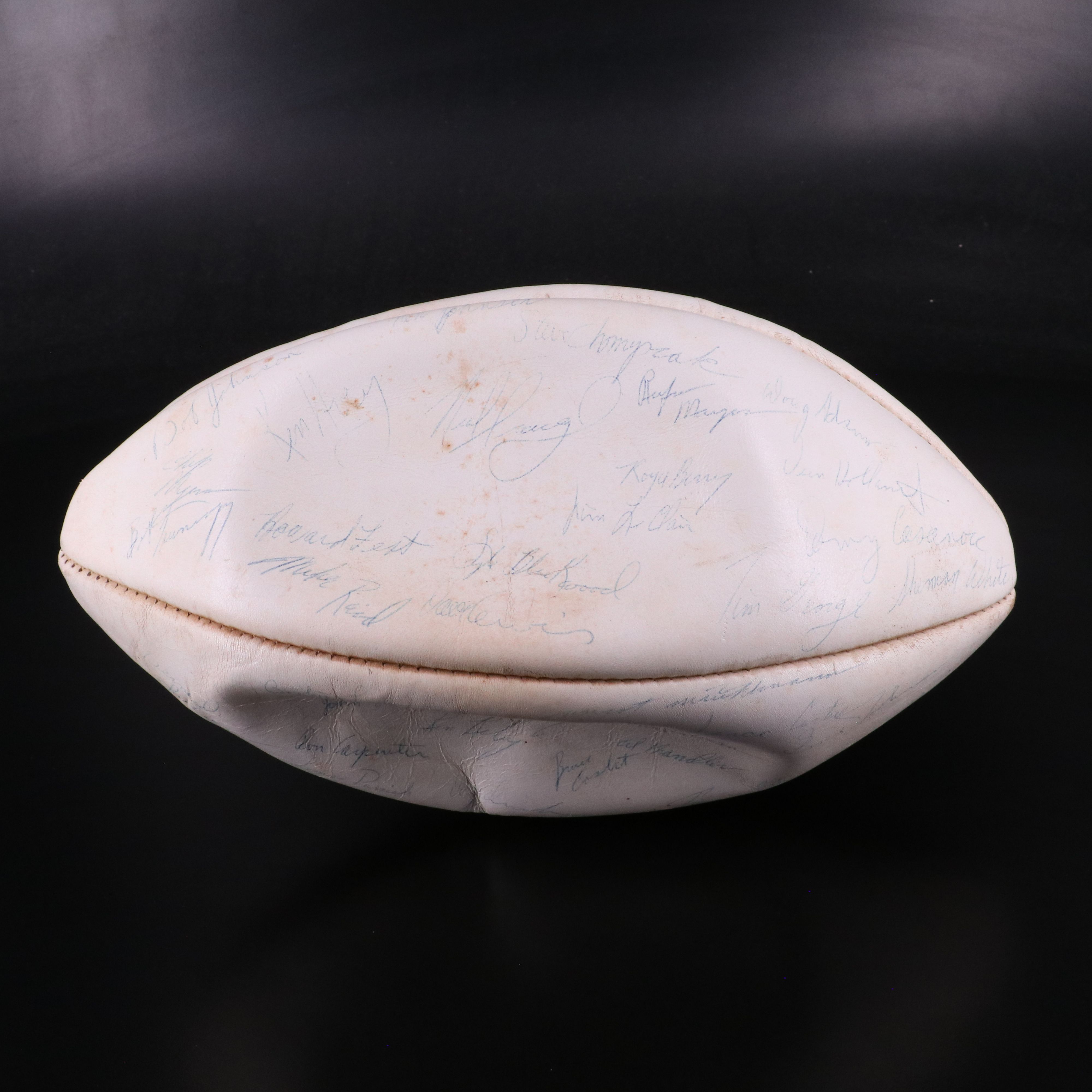 1974 Cincinnati Bengals Team Signed Football Featuring Paul Brown and More