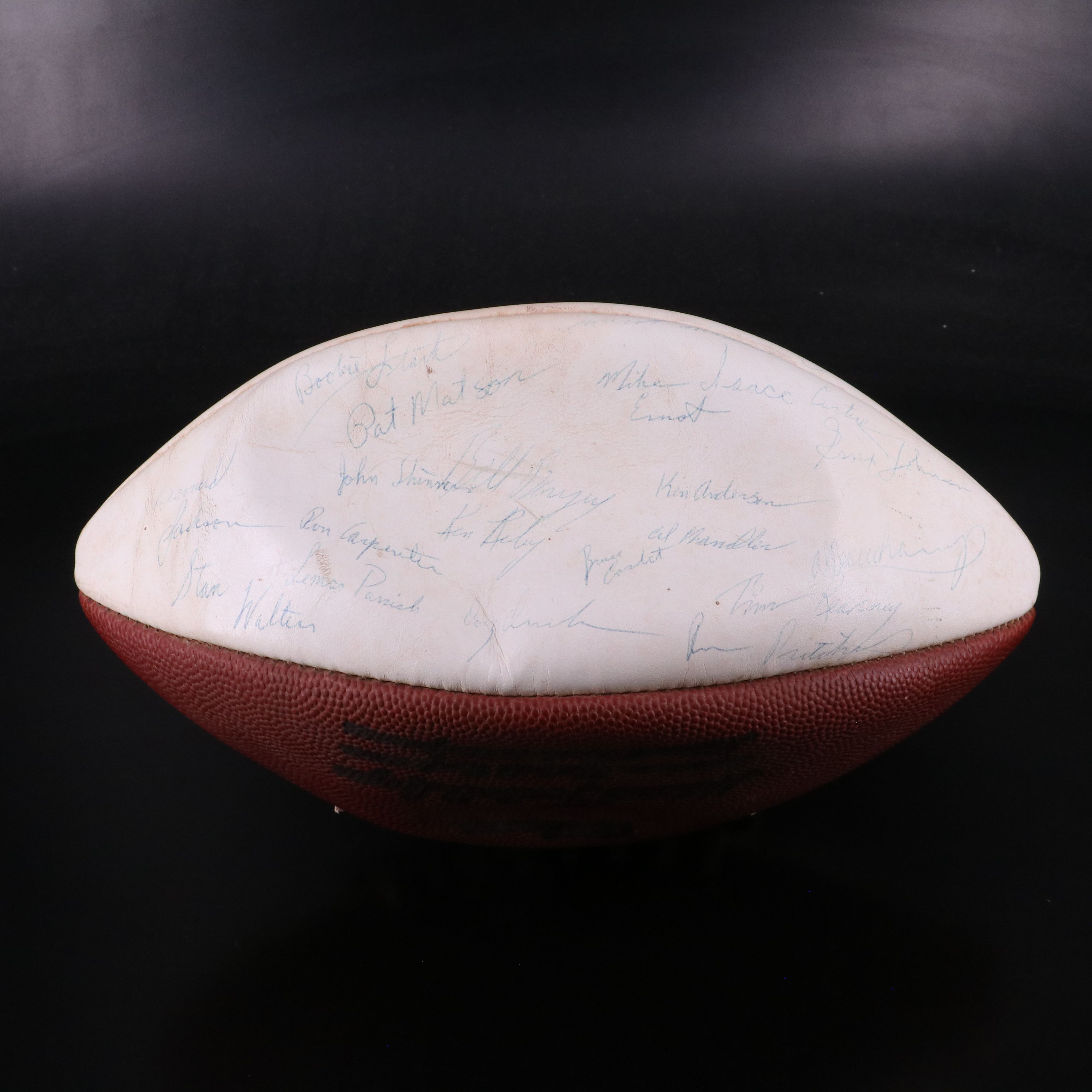 1974 Cincinnati Bengals Team Signed Football Featuring Paul Brown and More
