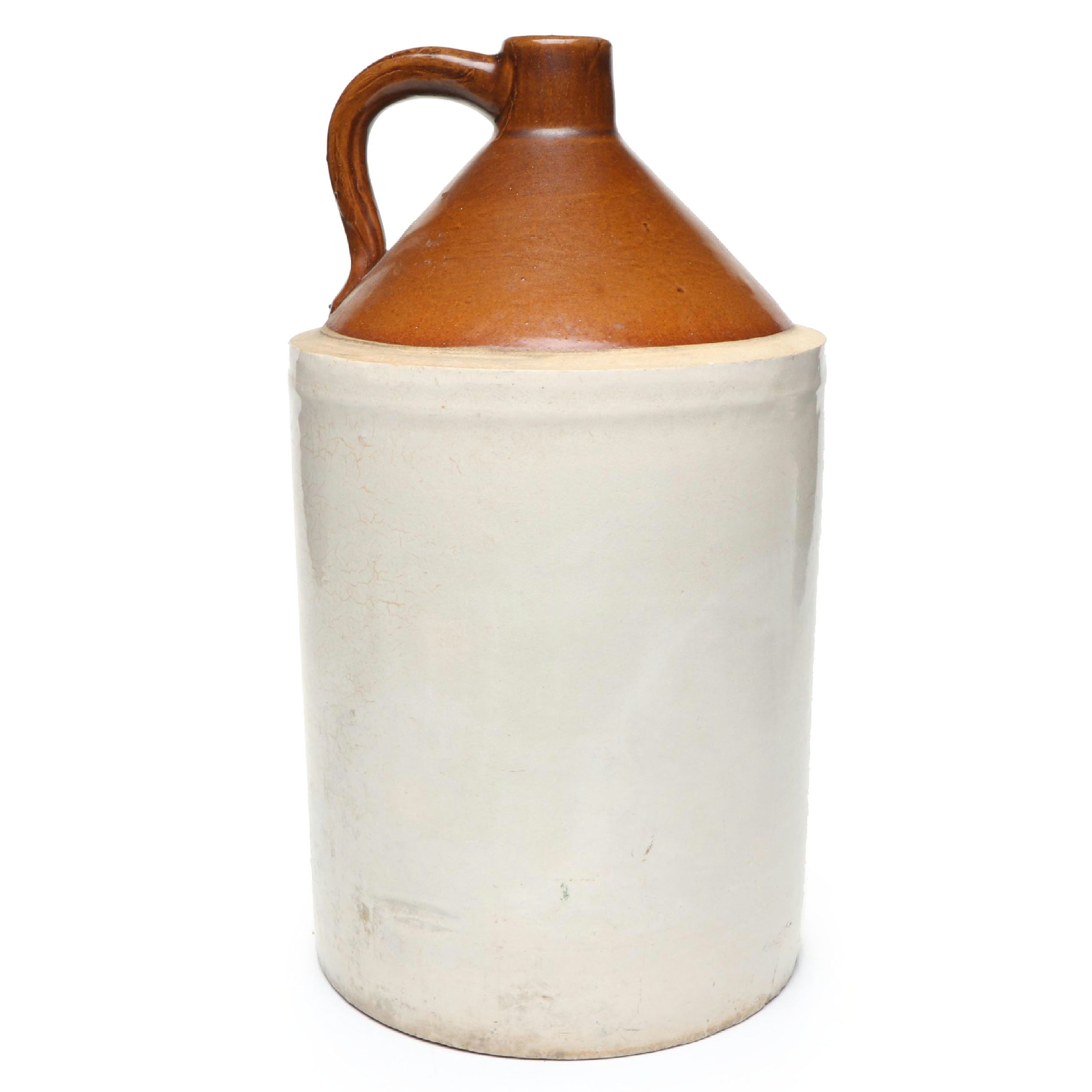 Five-Gallon Stoneware Jug, Late 19th/Early 20th Century