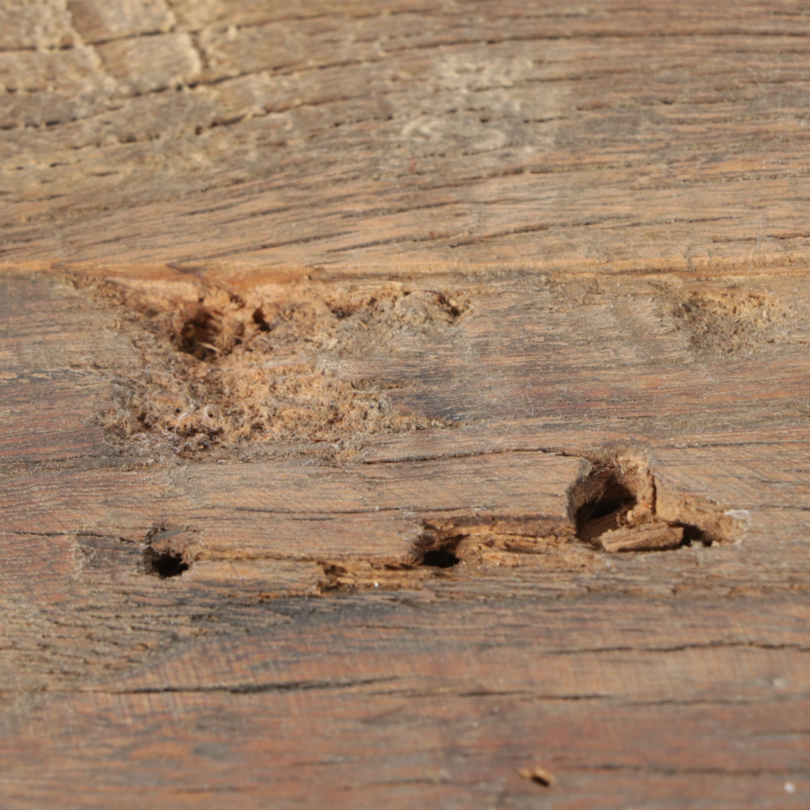 Industrial Style Distressed Dining Table