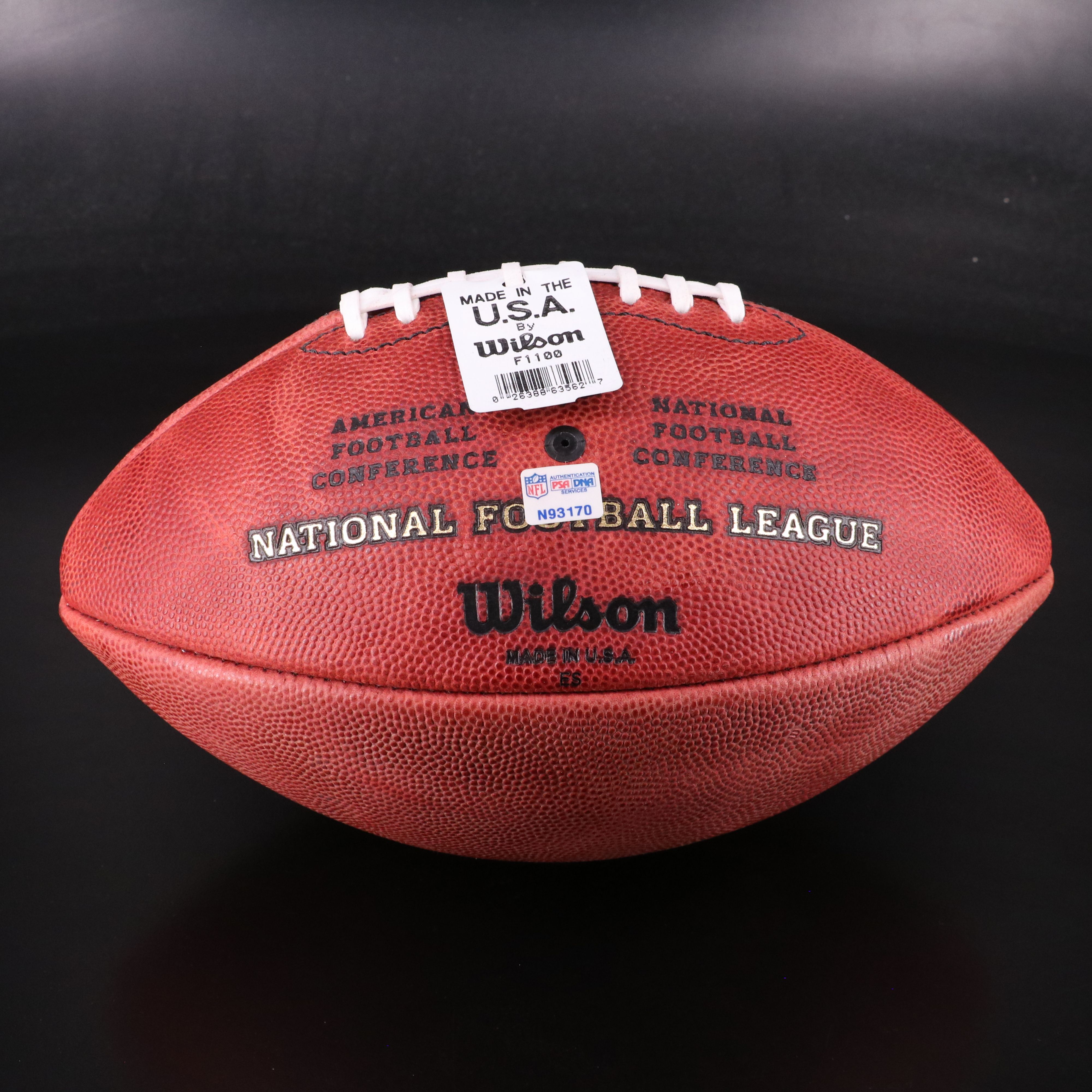 Andy Dalton and A.J. Green Signed Wilson "The Duke" NFL Footballs, PSA
