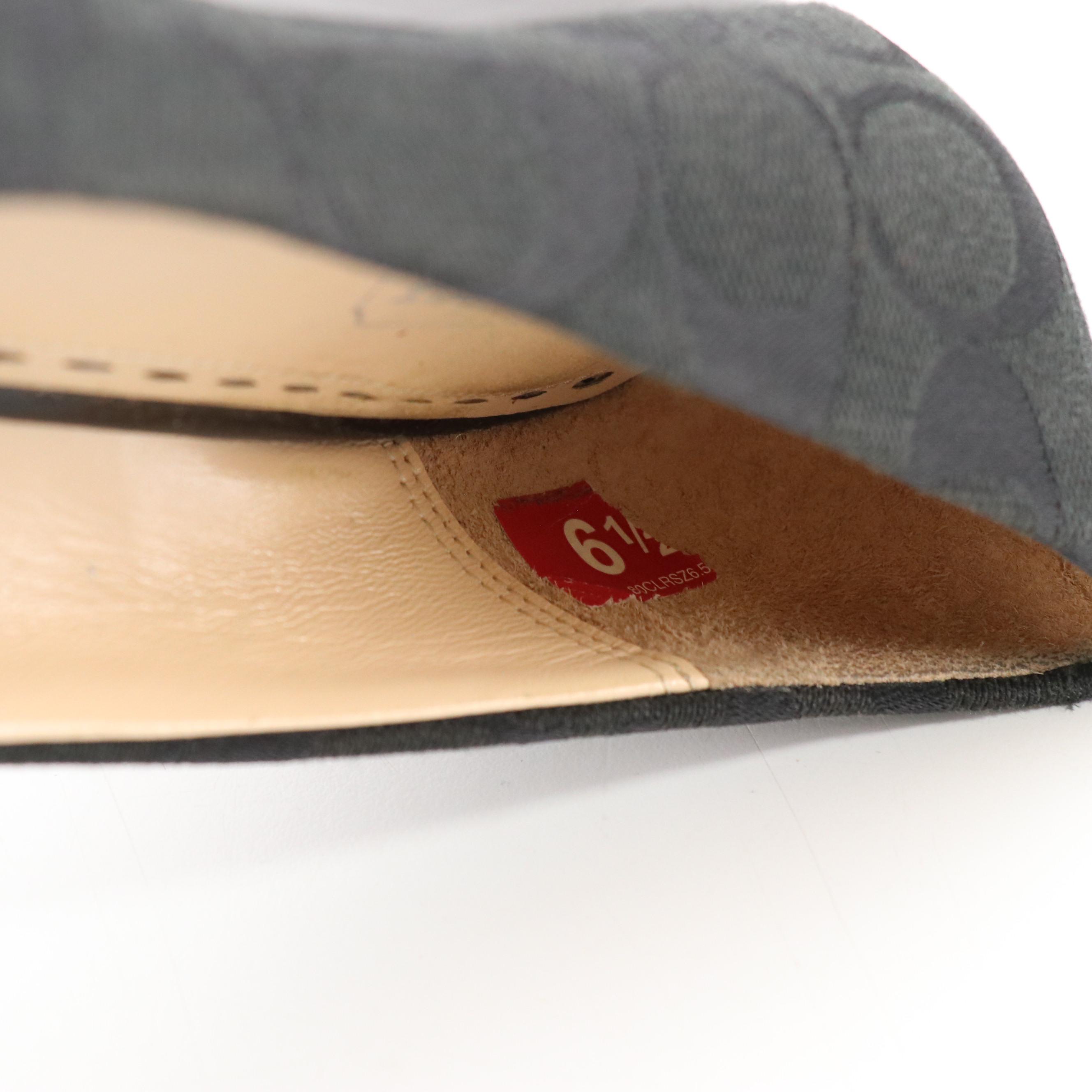 Coach Meryl Signature Canvas Wedges and Tulla Pink Bow Kitten Heels