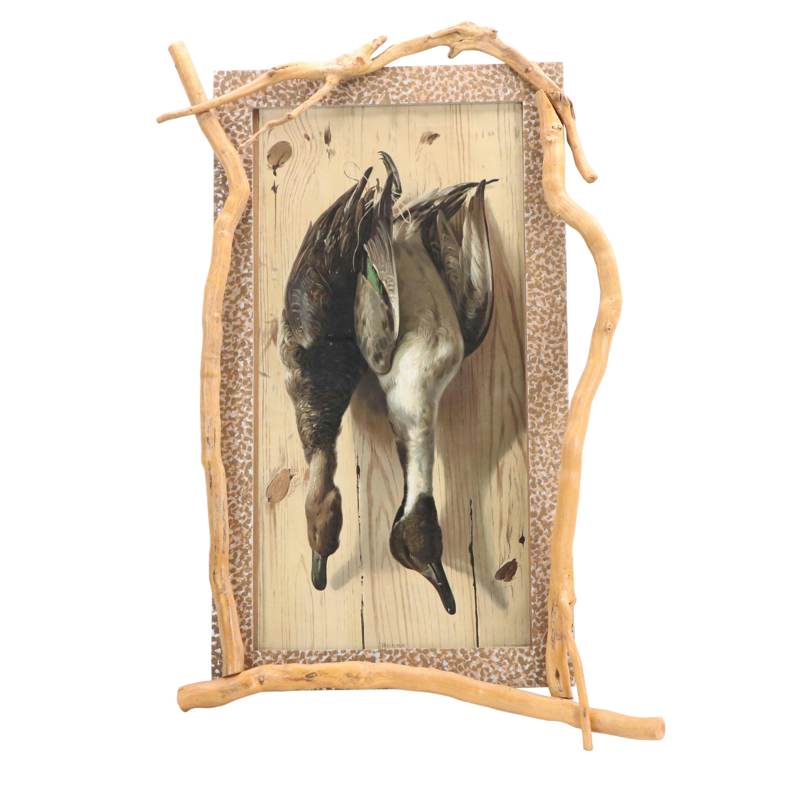 The Knapp Co. Color Lithograph "Ducks," 1897