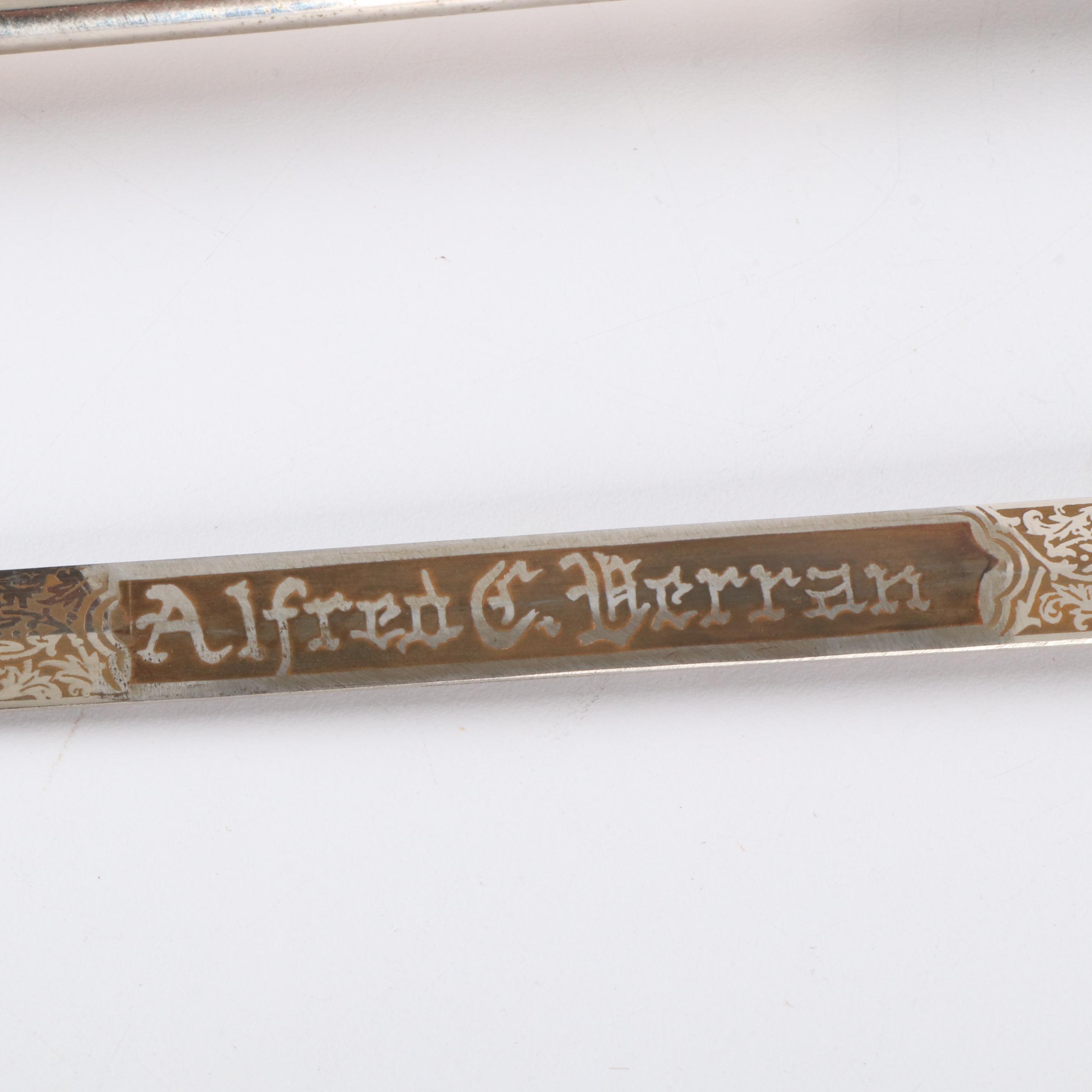 Masonic Knights Templar Ceremonial Sword with Scabbard