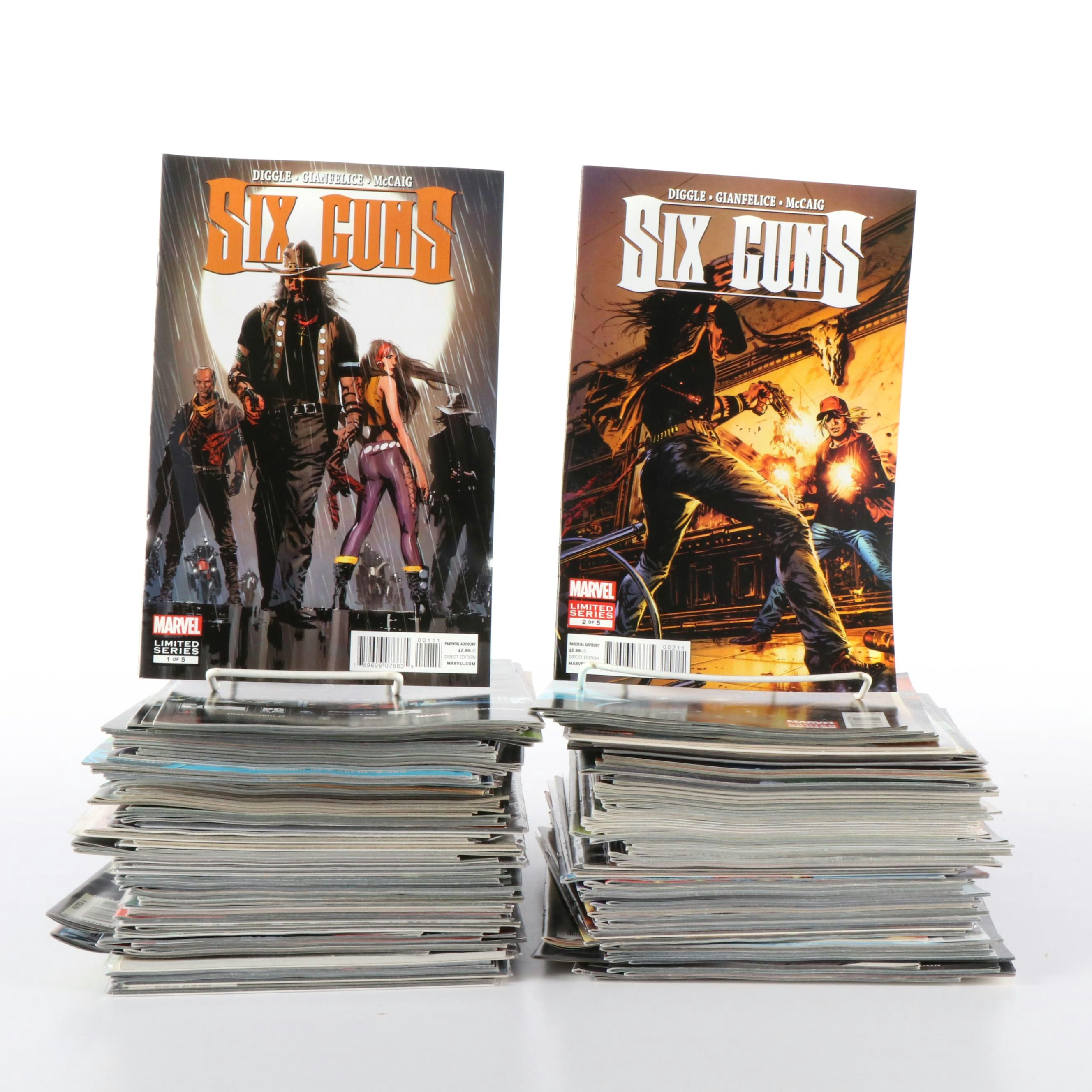 Modern Age 100+ Marvel Comic Books Including "X-Men",  "Avengers" and More