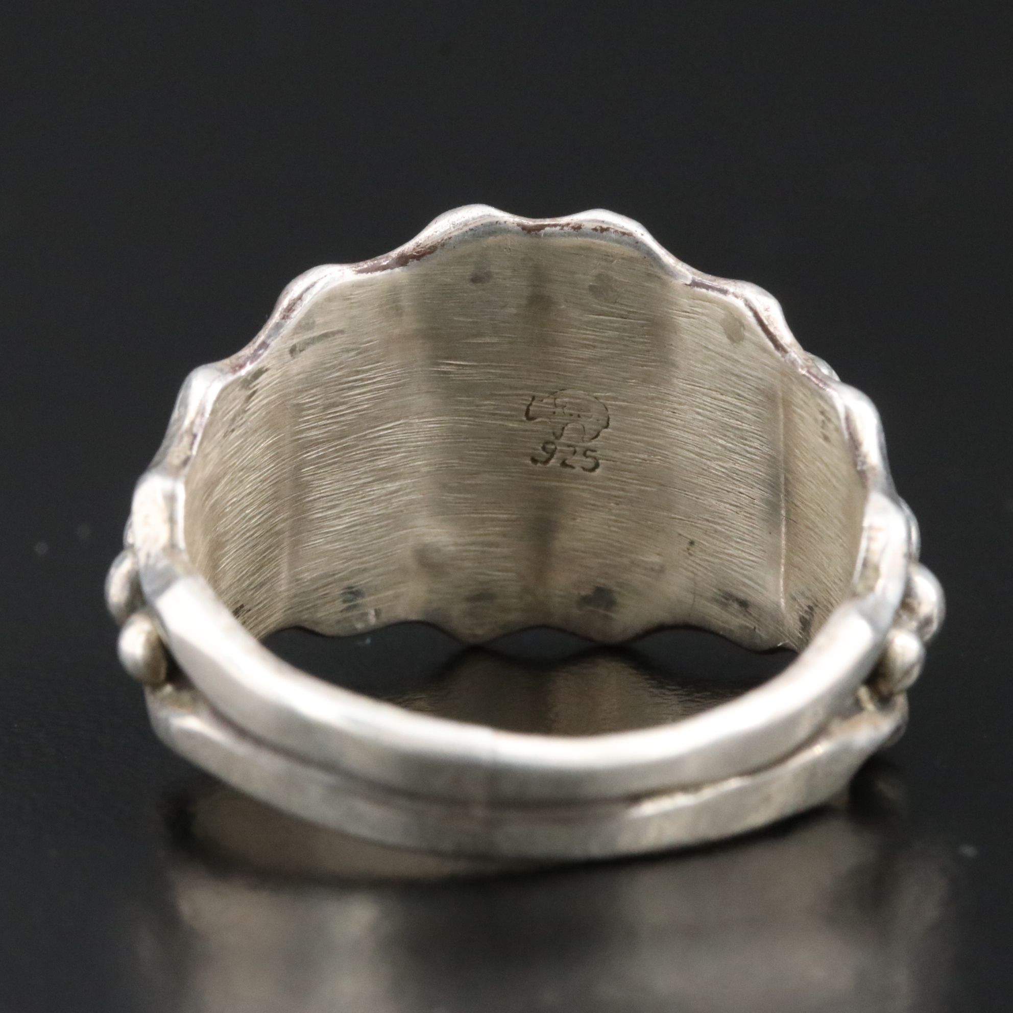 Running Bear Shop Sterling Wolf Ring