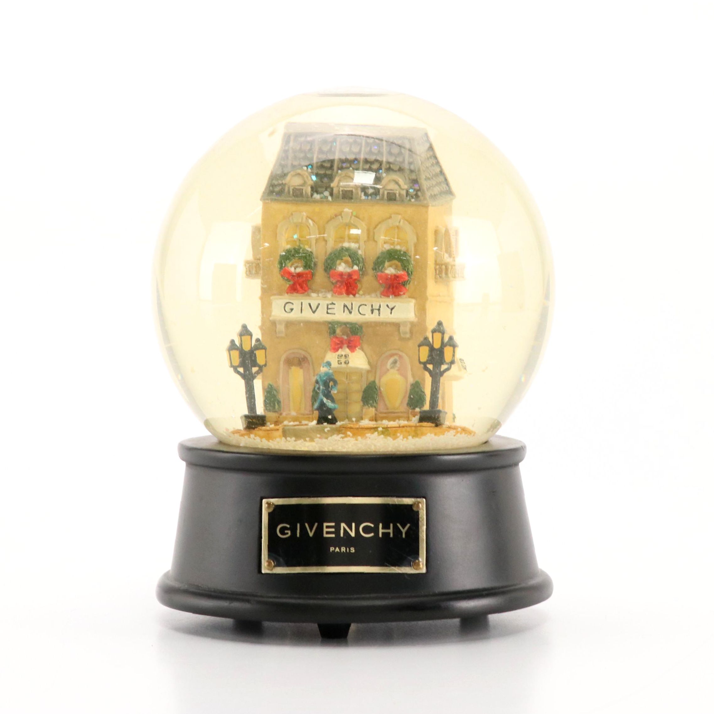 Givenchy Parfums Limited Edition "Winter in Paris" Musical Snow Globe