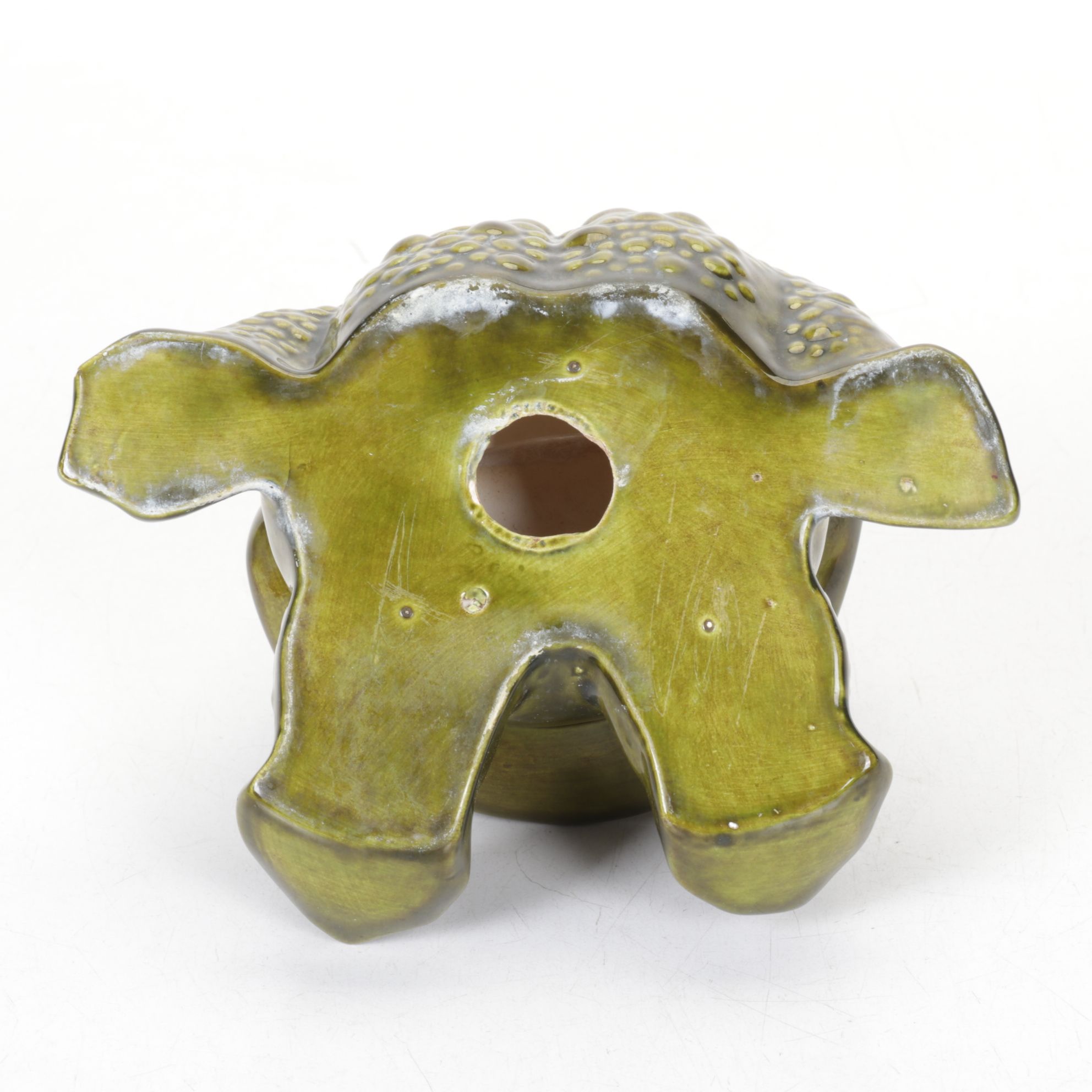 Mid Century Modern Frog Pottery Kitchen Sponge Holders