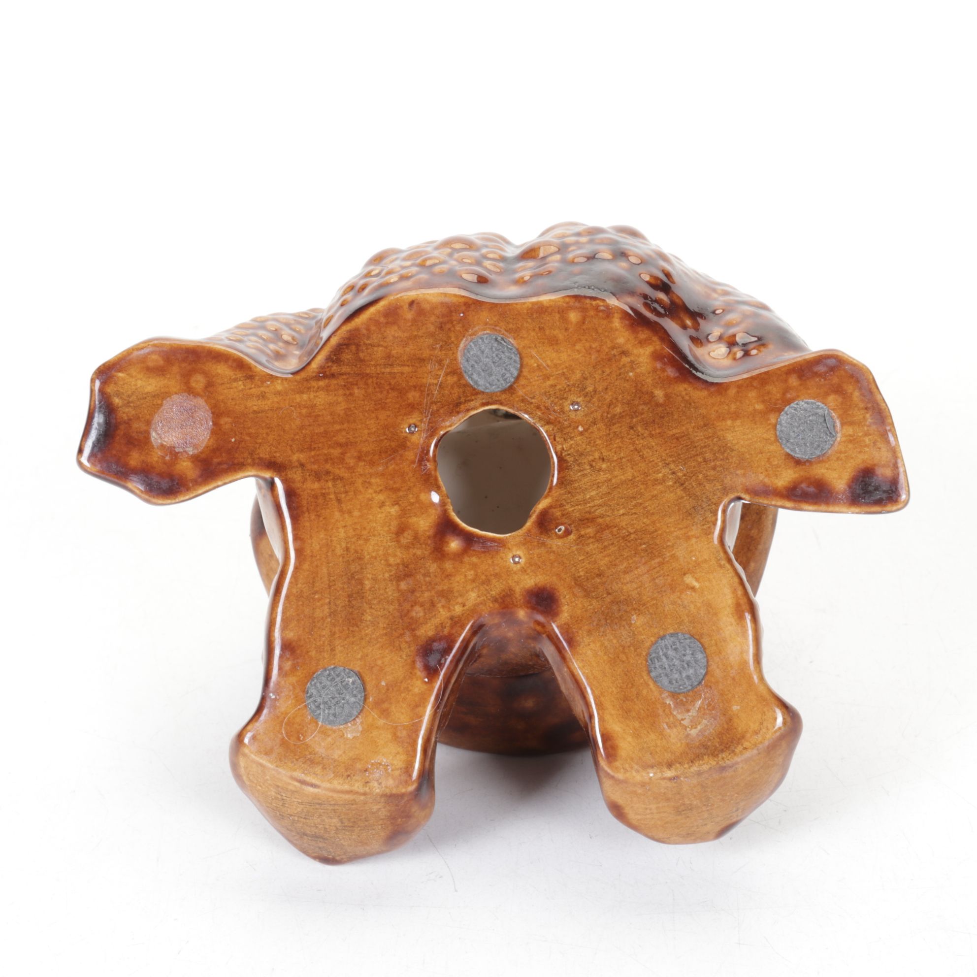 Mid Century Modern Frog Pottery Kitchen Sponge Holders