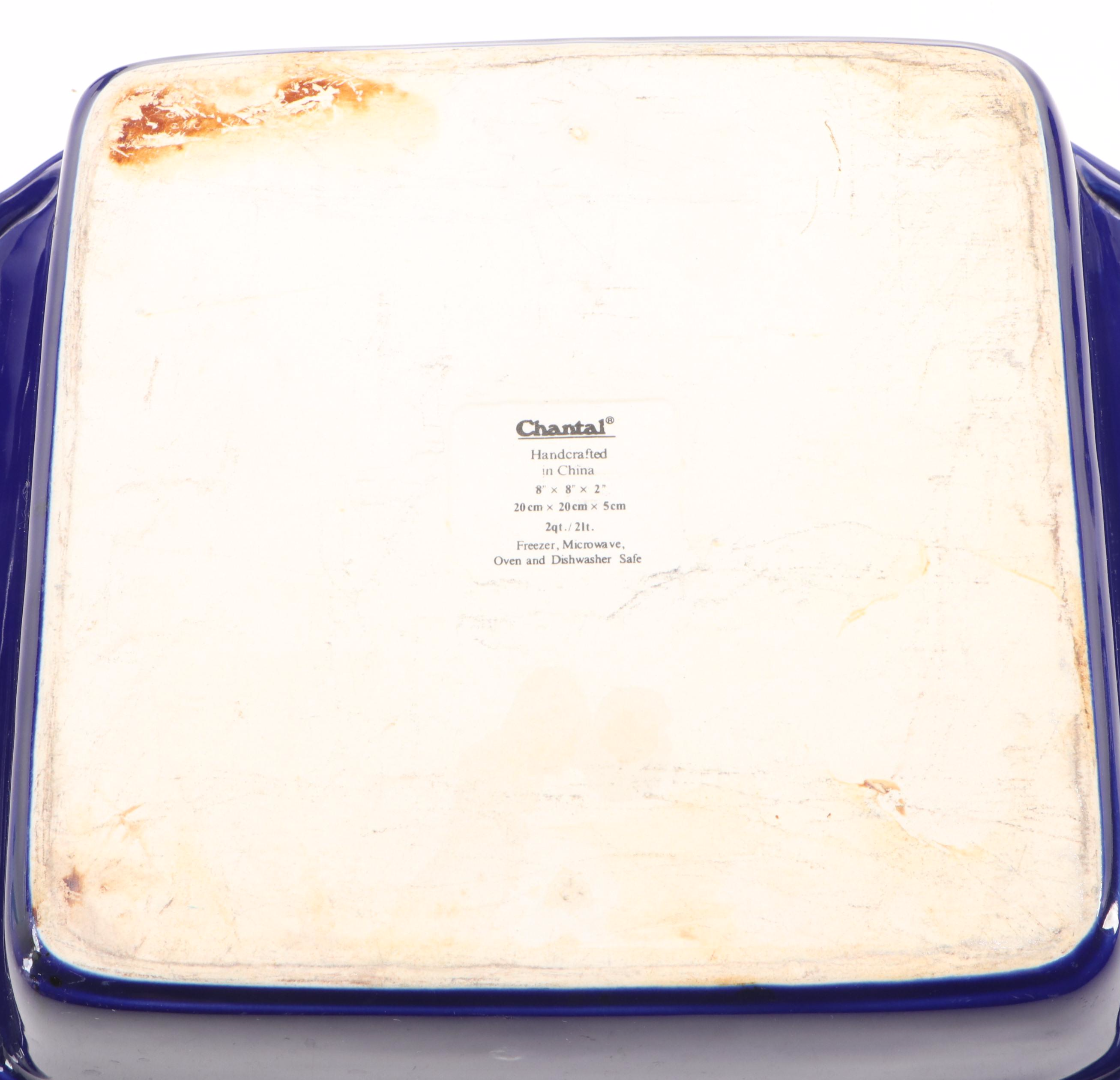 Le Creuset and Chantal Ceramic Bakeware and Kitchen Accessories