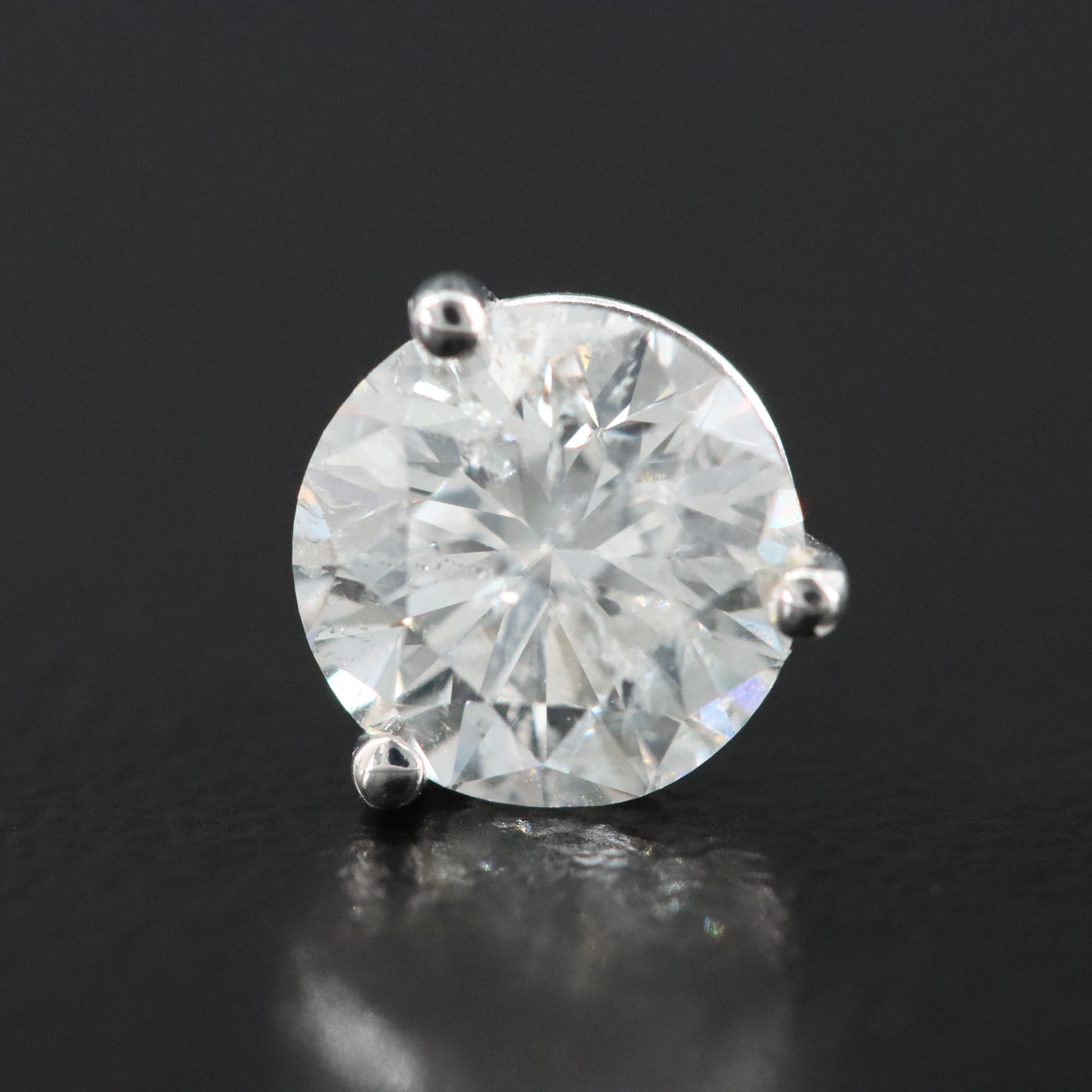 14K 2.46 CTW Diamond Stud Earrings