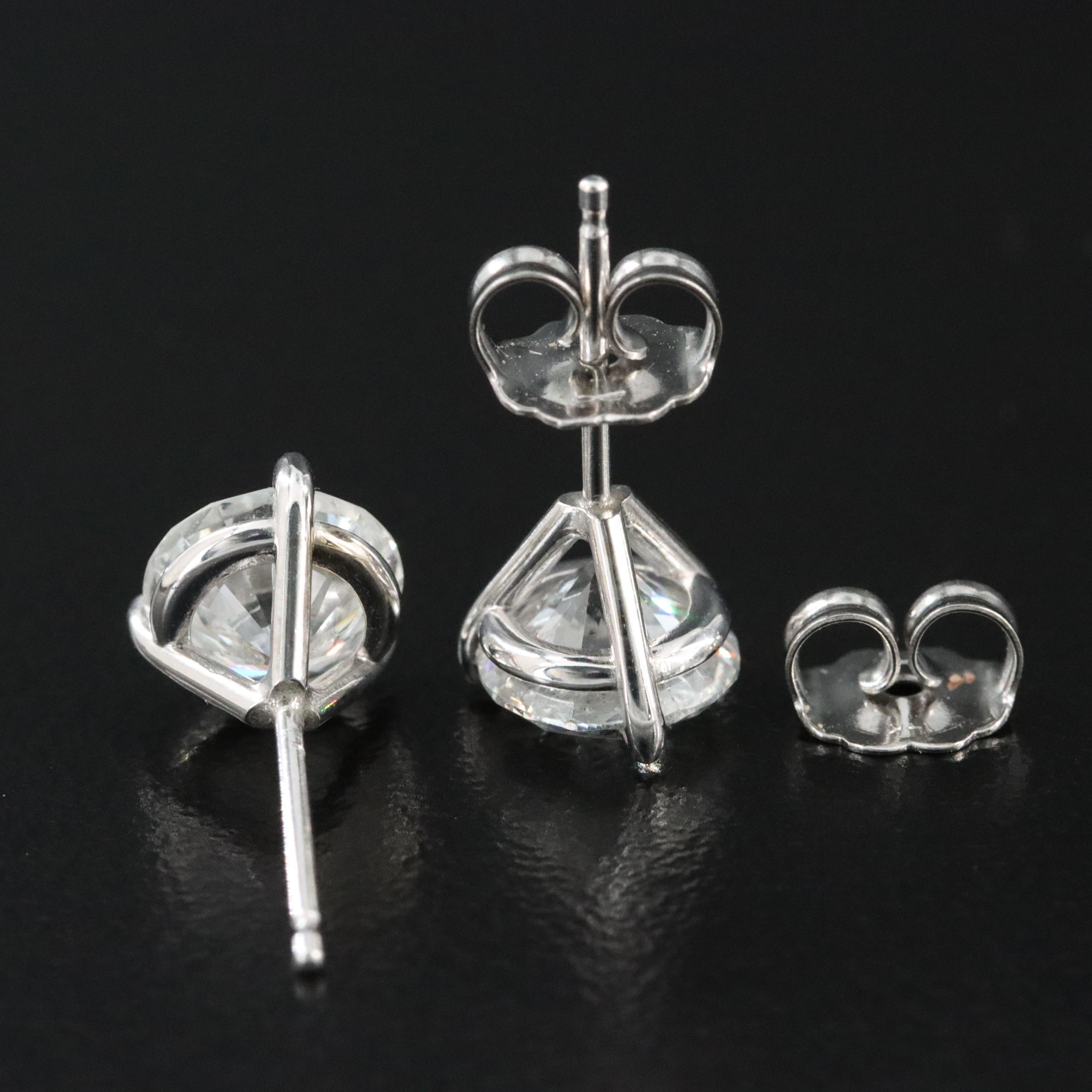 14K 2.46 CTW Diamond Stud Earrings