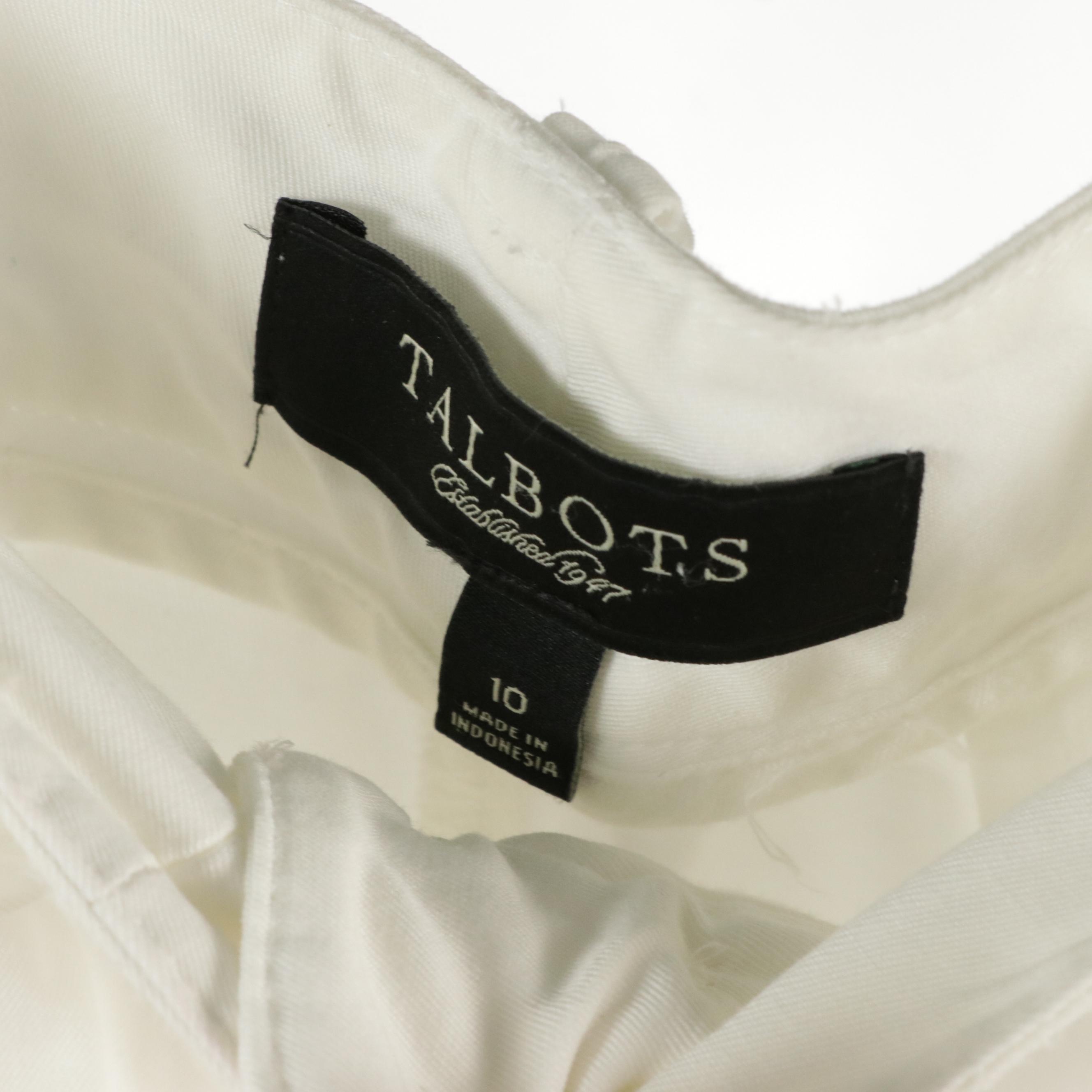 Eddie Bauer Linen Maxi Skirt, Talbots Gray Wool Skirt, Cropped Pants and More