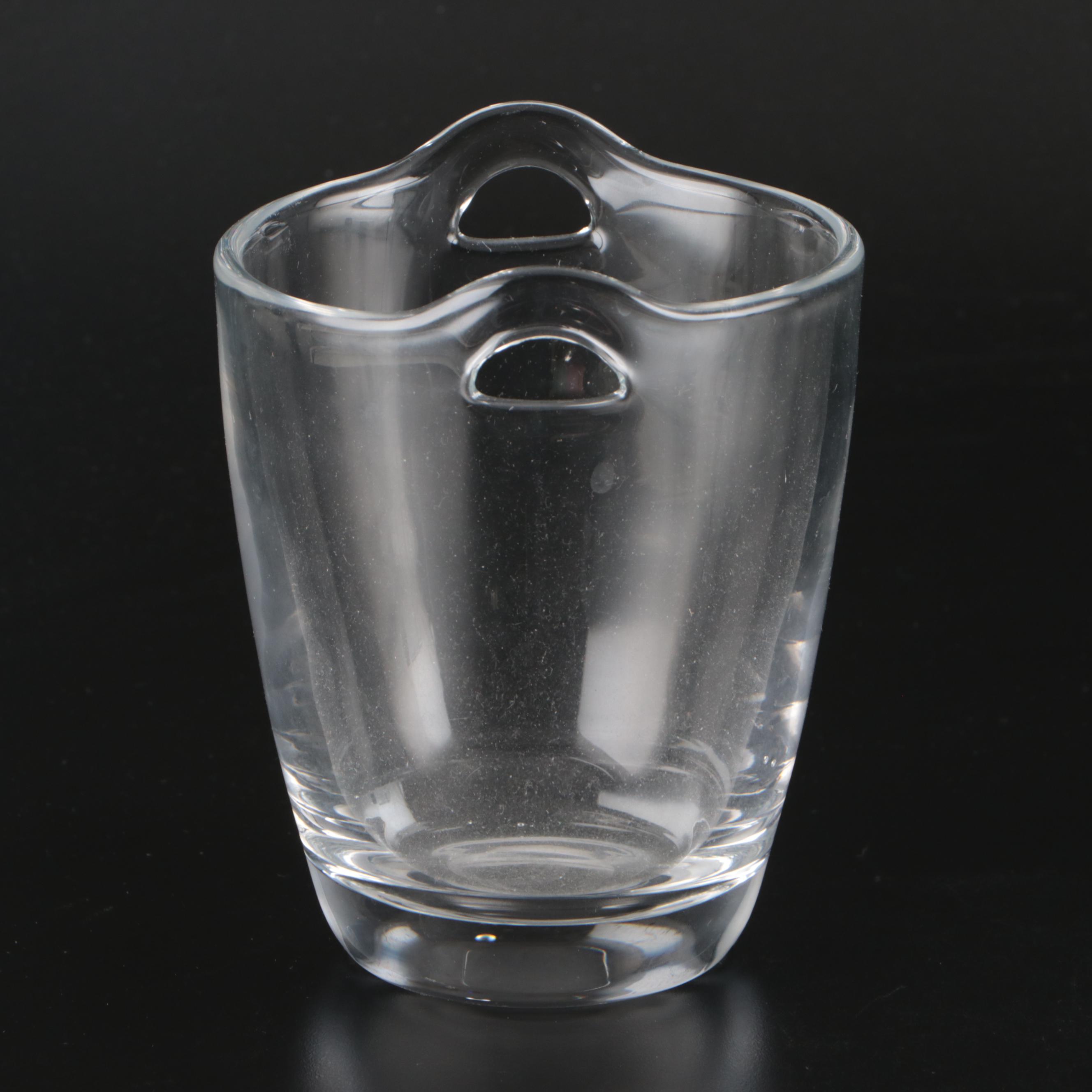 Arcuisine "Elegance" Glass Covered Casserole Dishes with Individual Ice Buckets