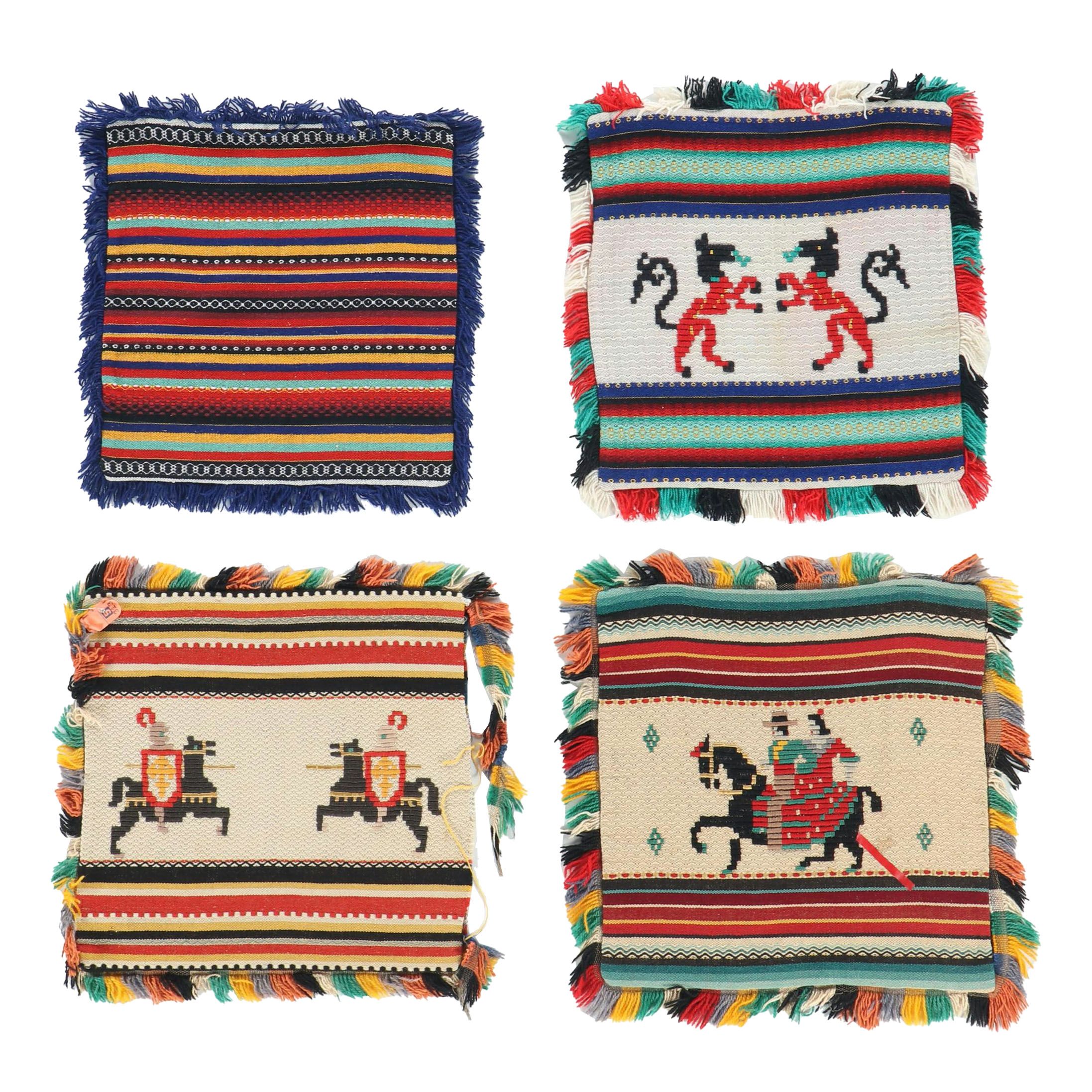 Mexican and Other Handwoven Textile Squares