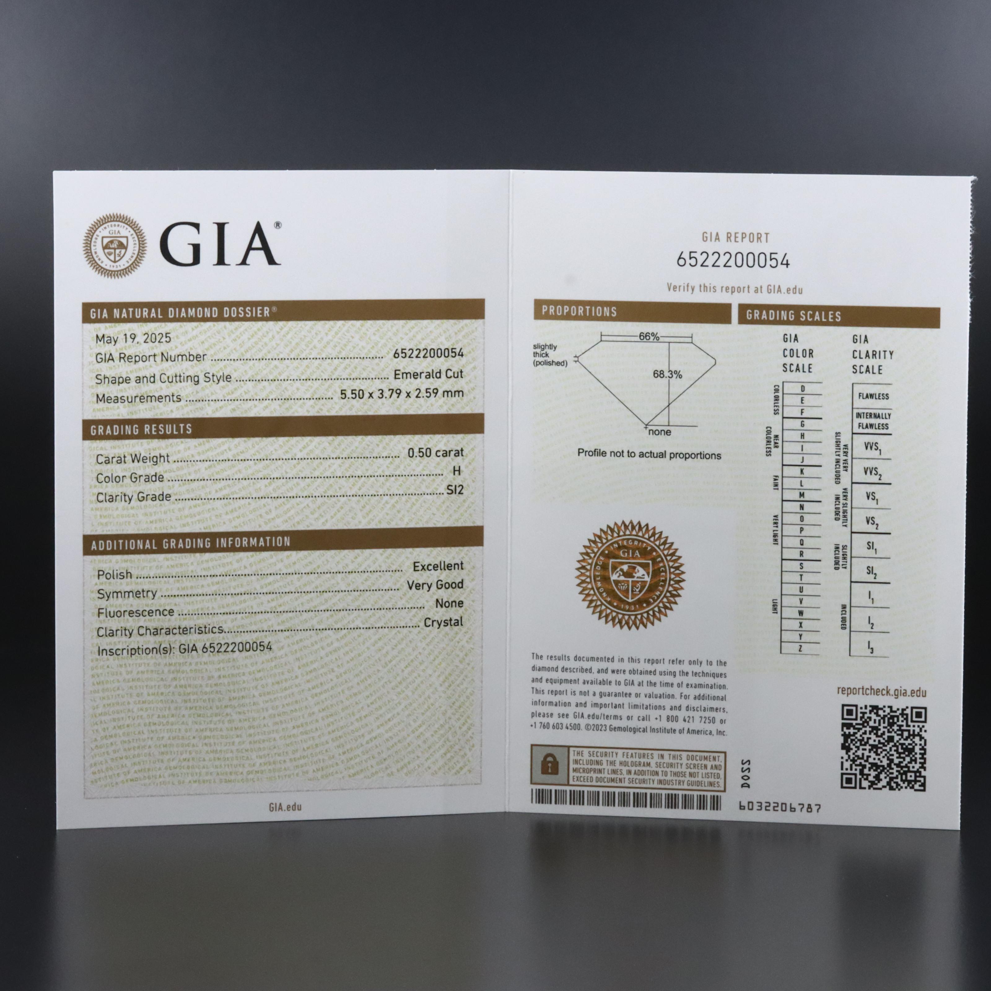 Platinum 1.00 CTW Diamond Stud Earrings with GIA Reports