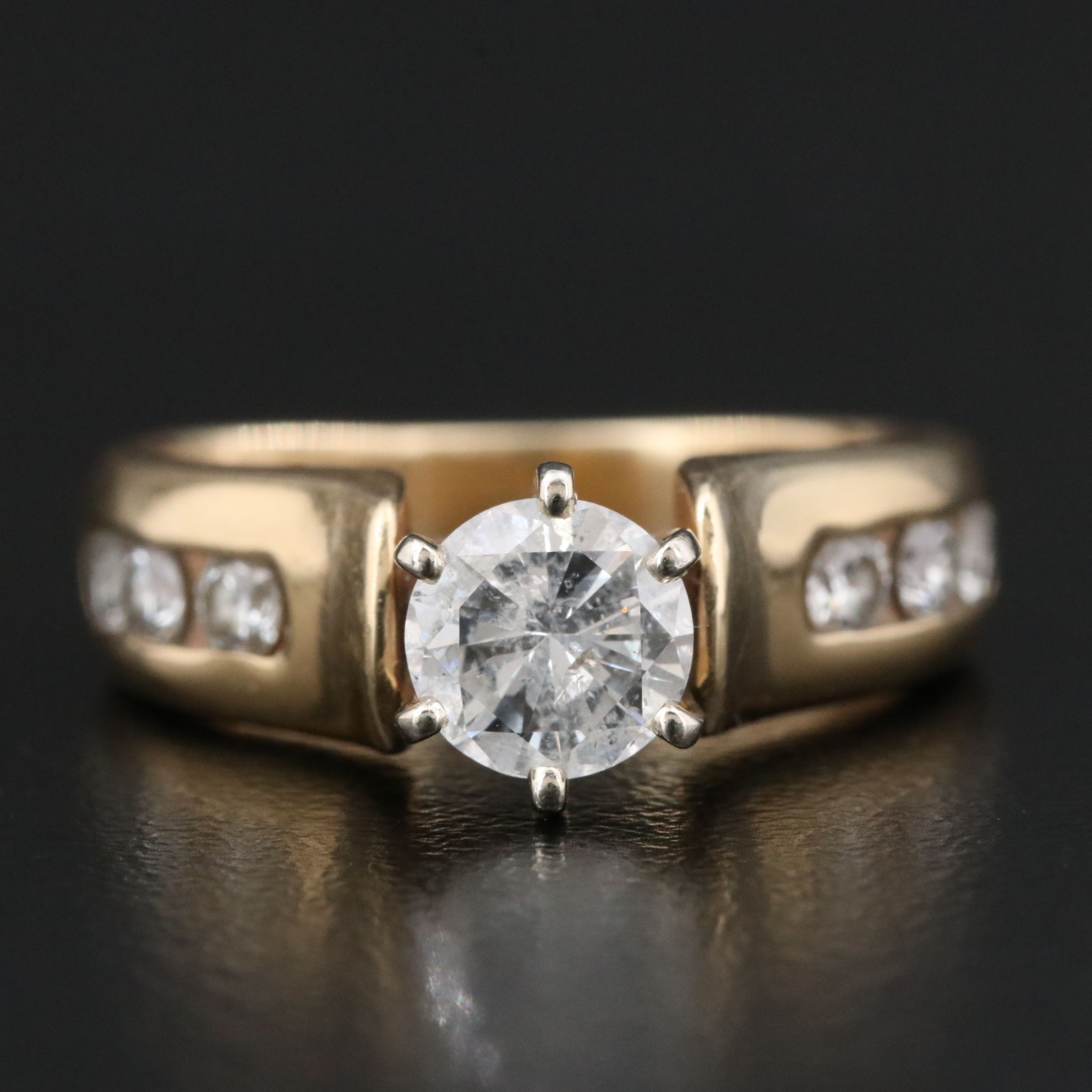 14K 1.32 CTW Diamond Ring