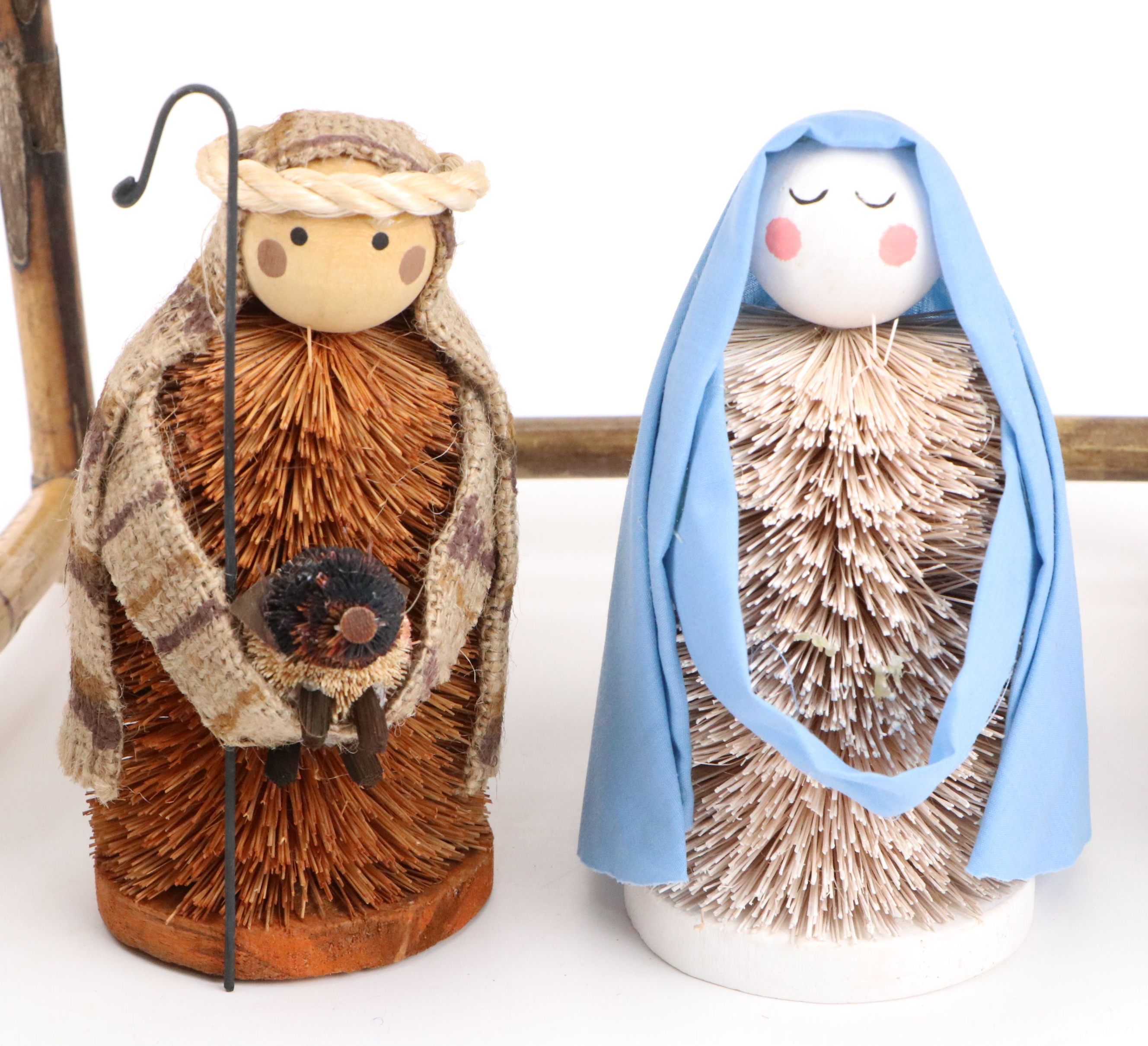 Folk Art Style Nativity Scene