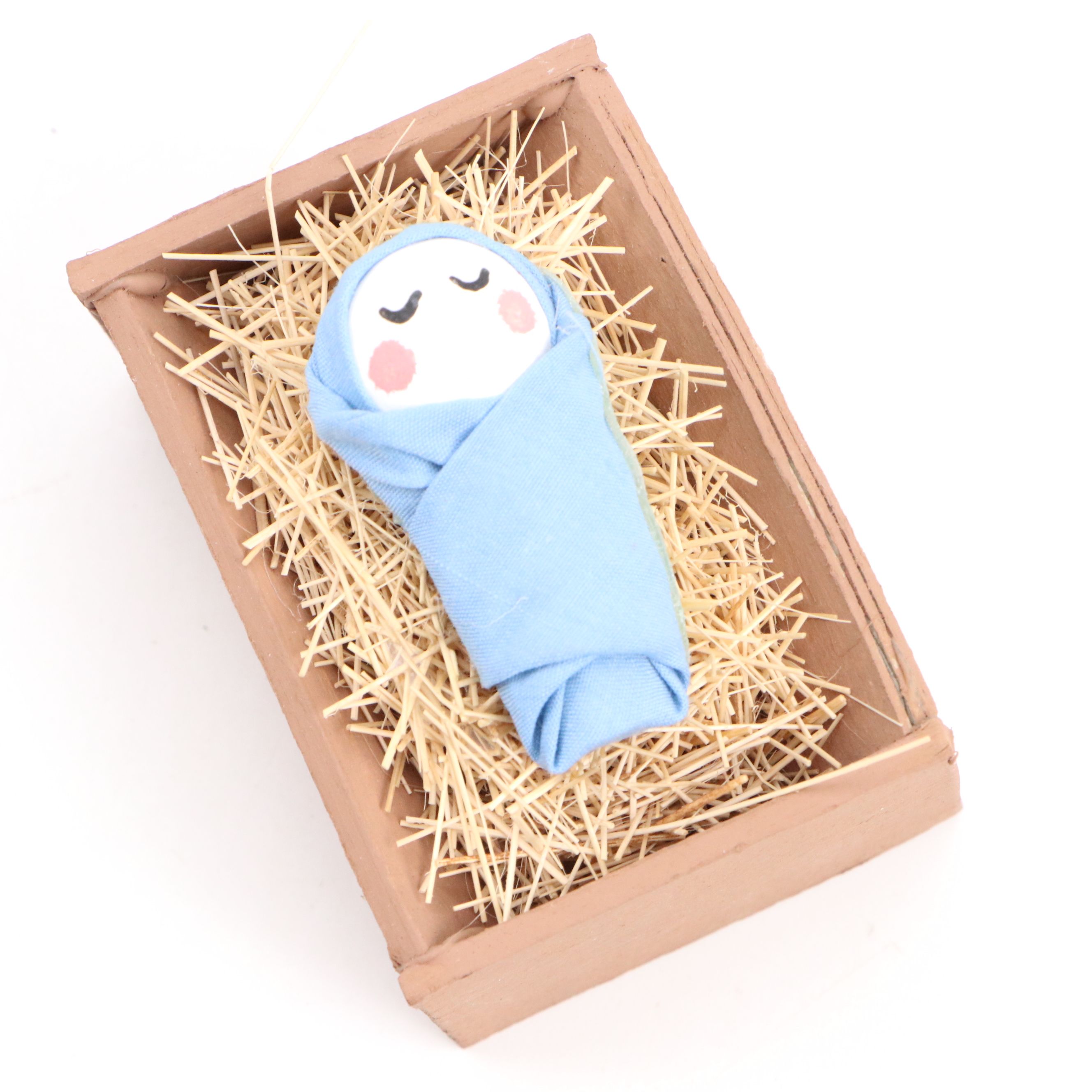 Folk Art Style Nativity Scene