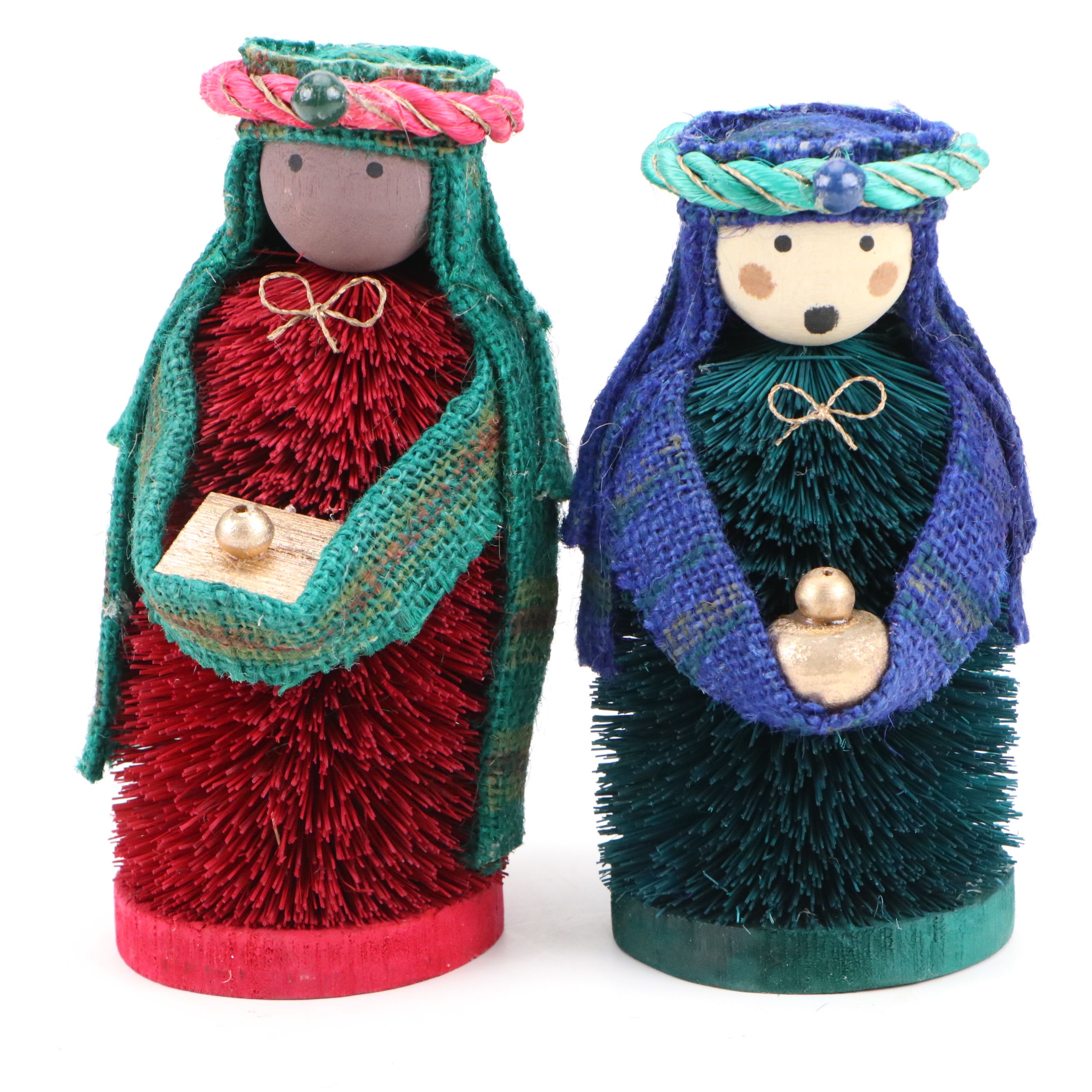 Folk Art Style Nativity Scene