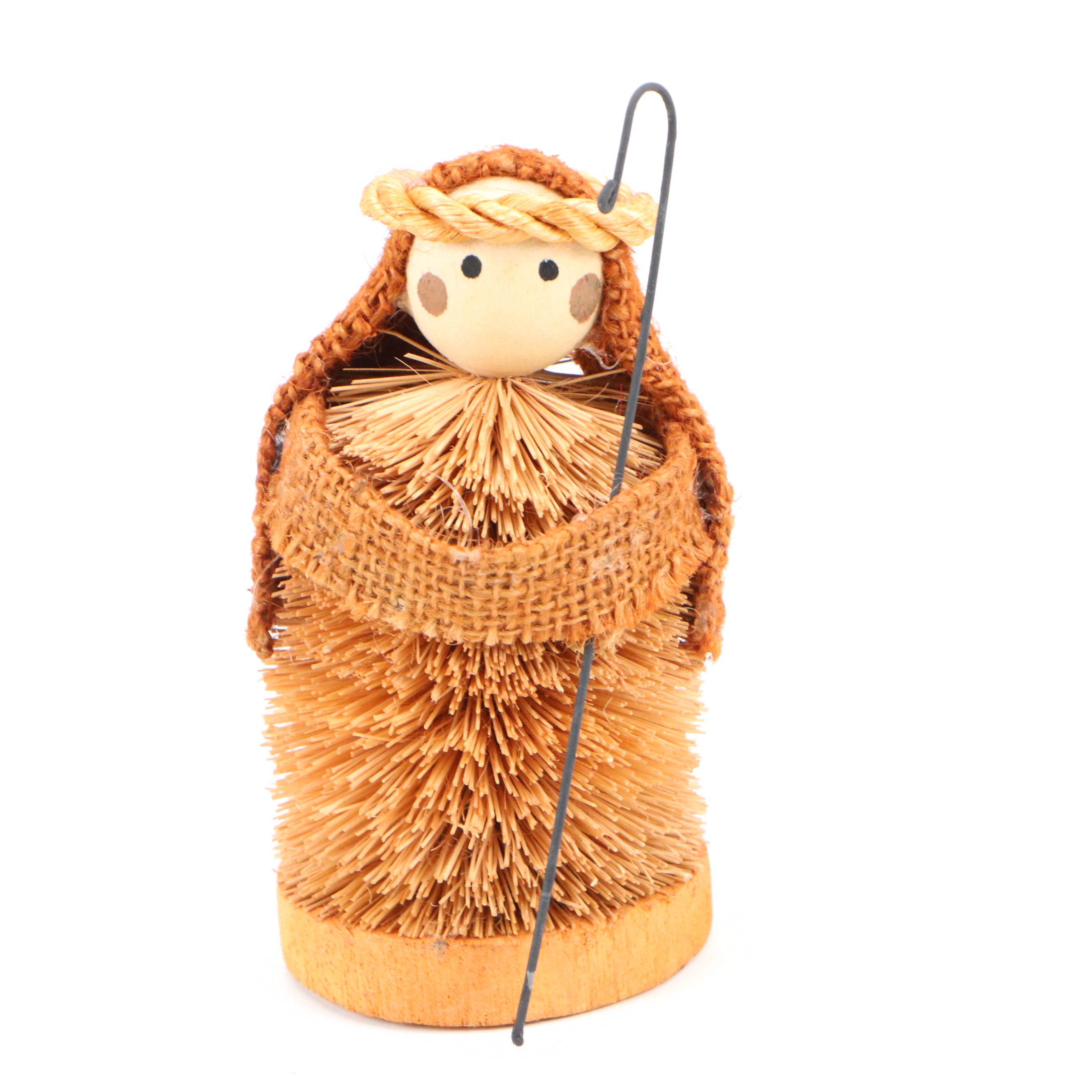 Folk Art Style Nativity Scene