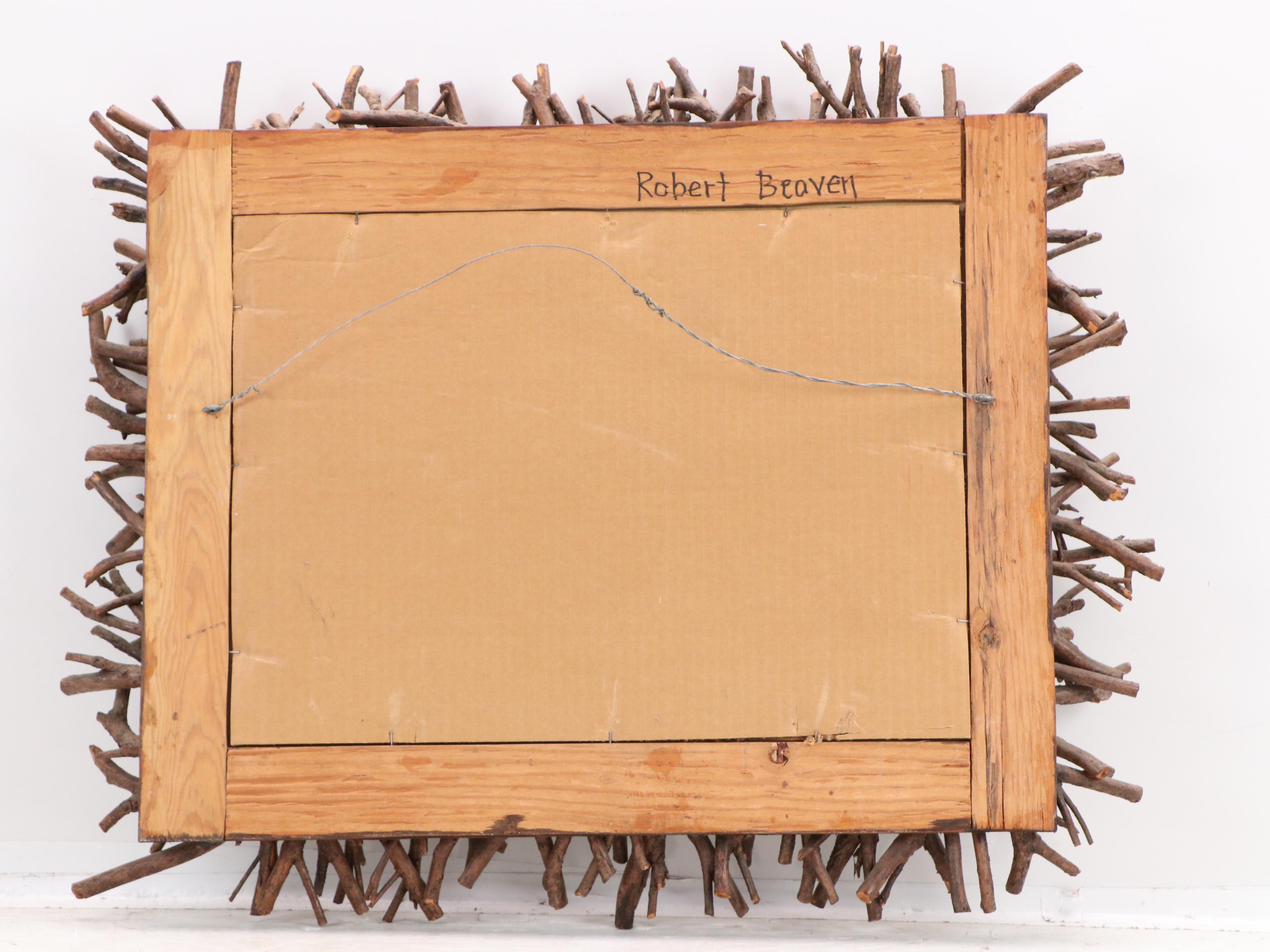 Robert Beaven Wood Frame with Silver Gelatin Portrait Photographs of Children