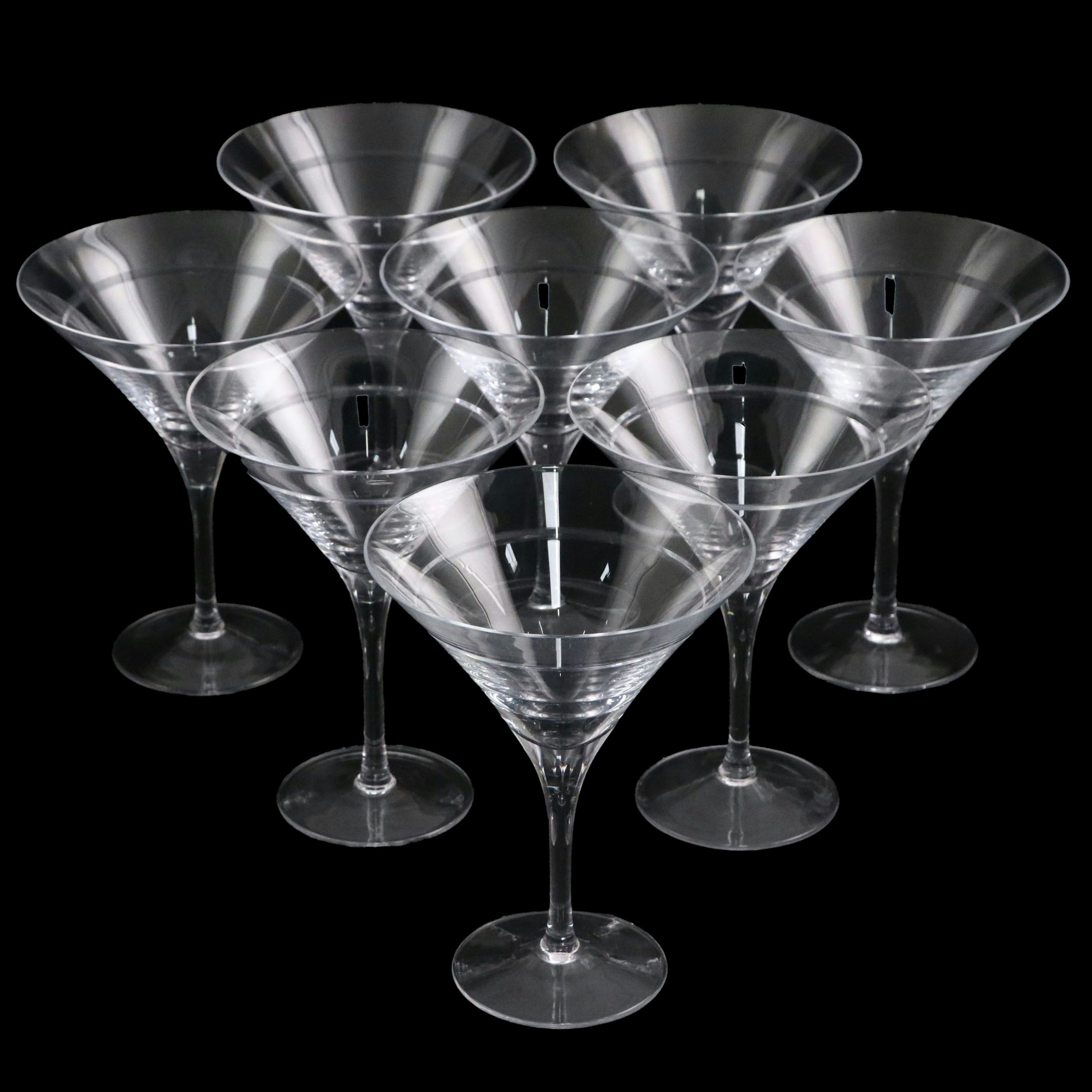 Crystal Martini Glasses