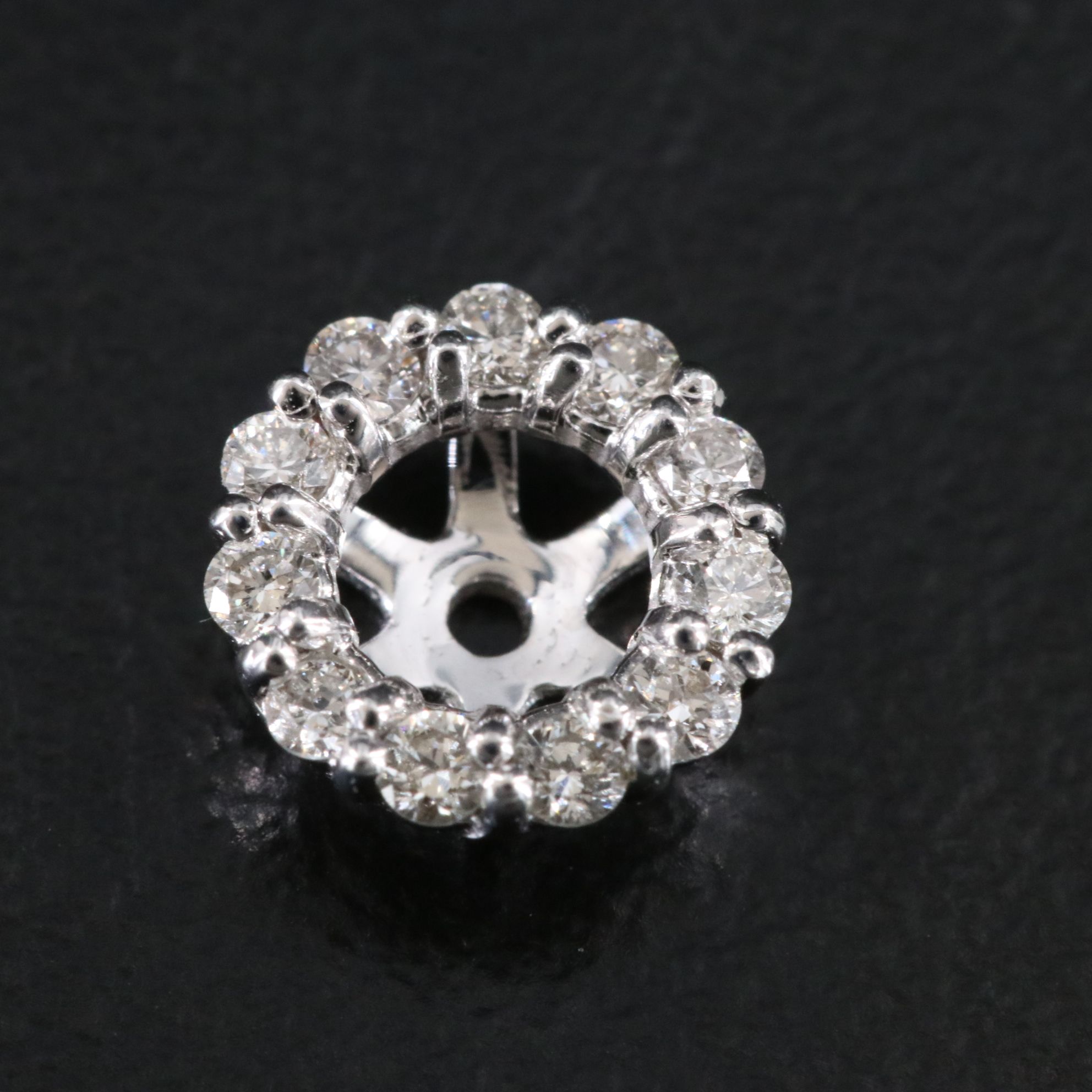 14K 0.33 CTW Diamond Earring Enhancers