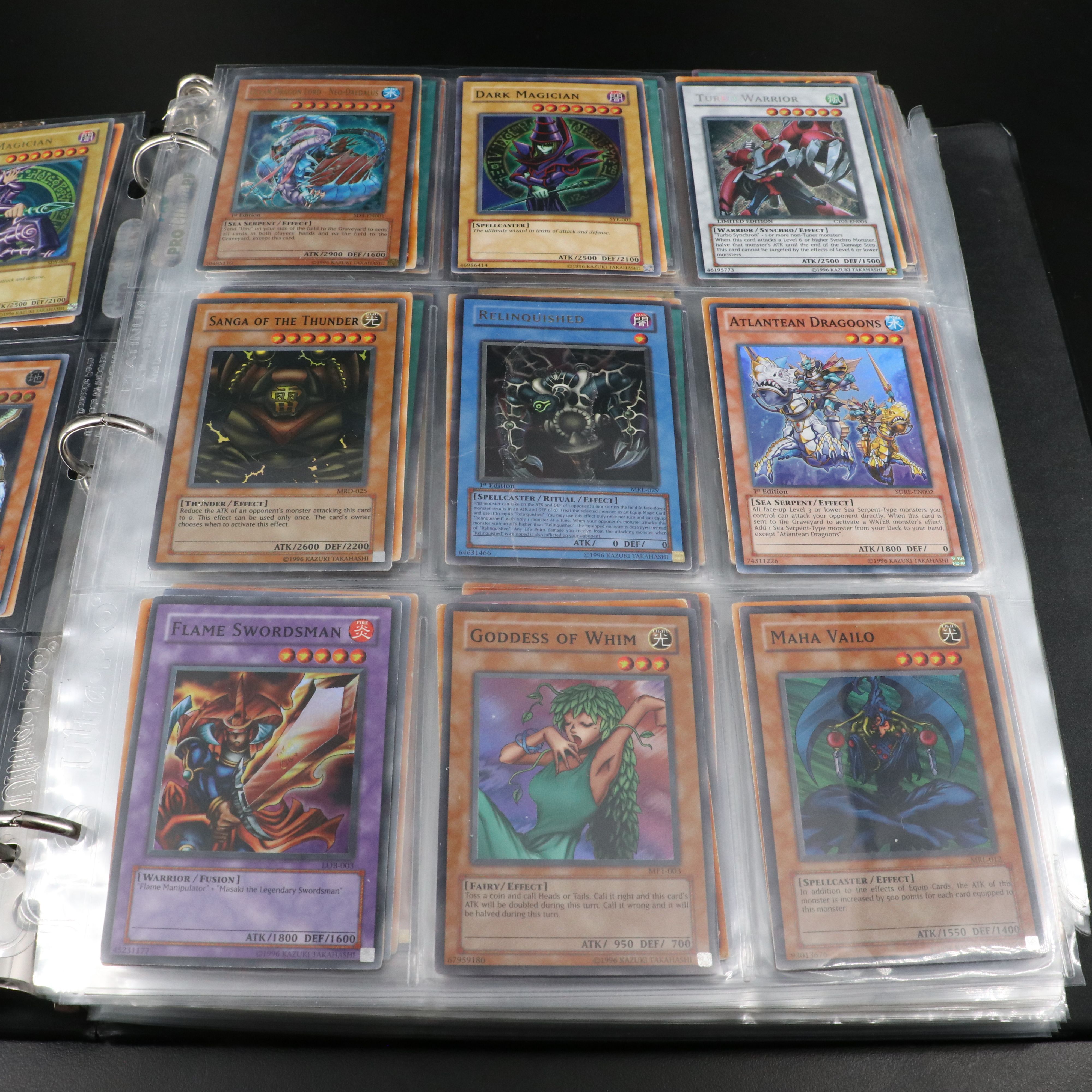 Yu-Gi-Oh! Card Album with Approximately 500 Cards, 1990s