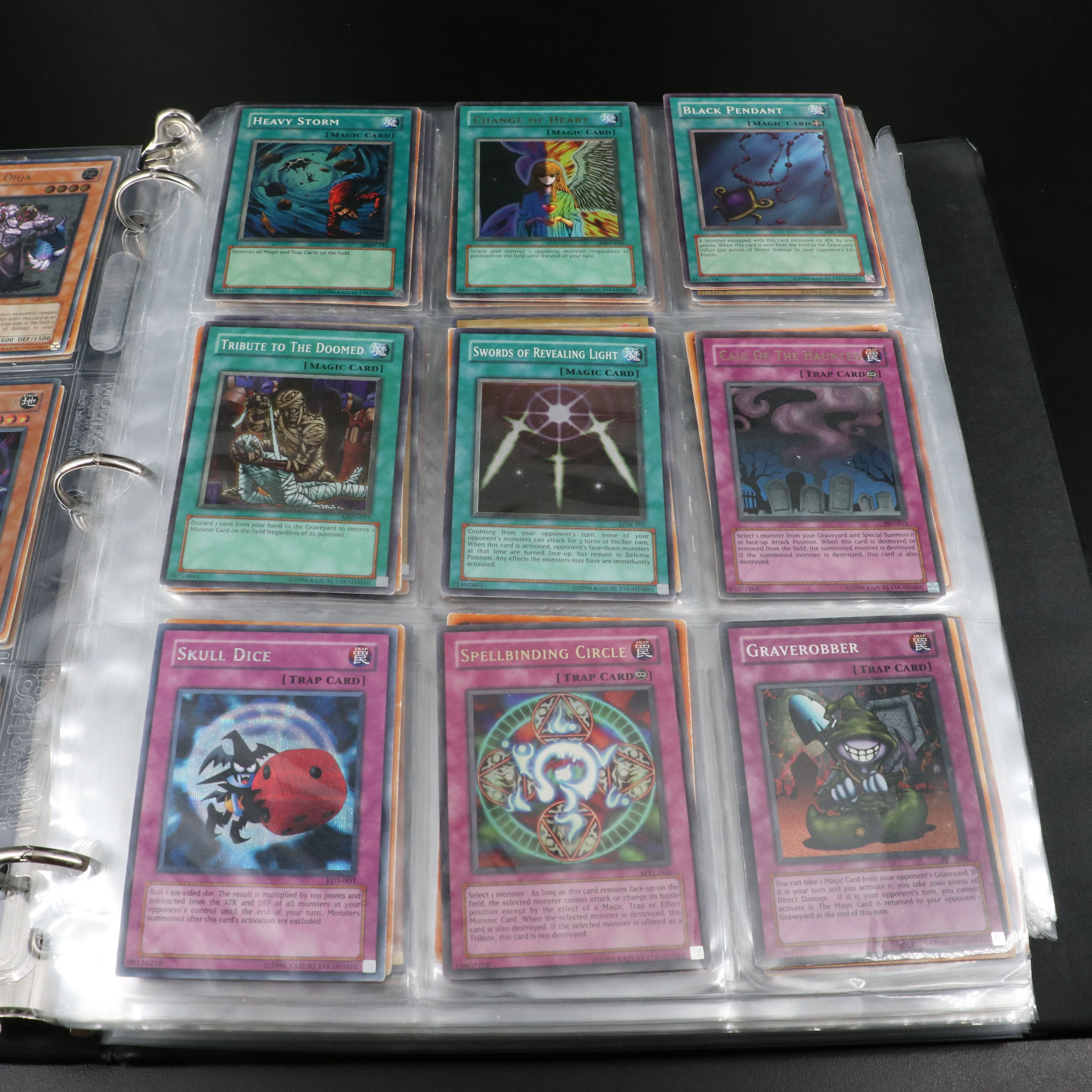 Yu-Gi-Oh! Card Album with Approximately 500 Cards, 1990s