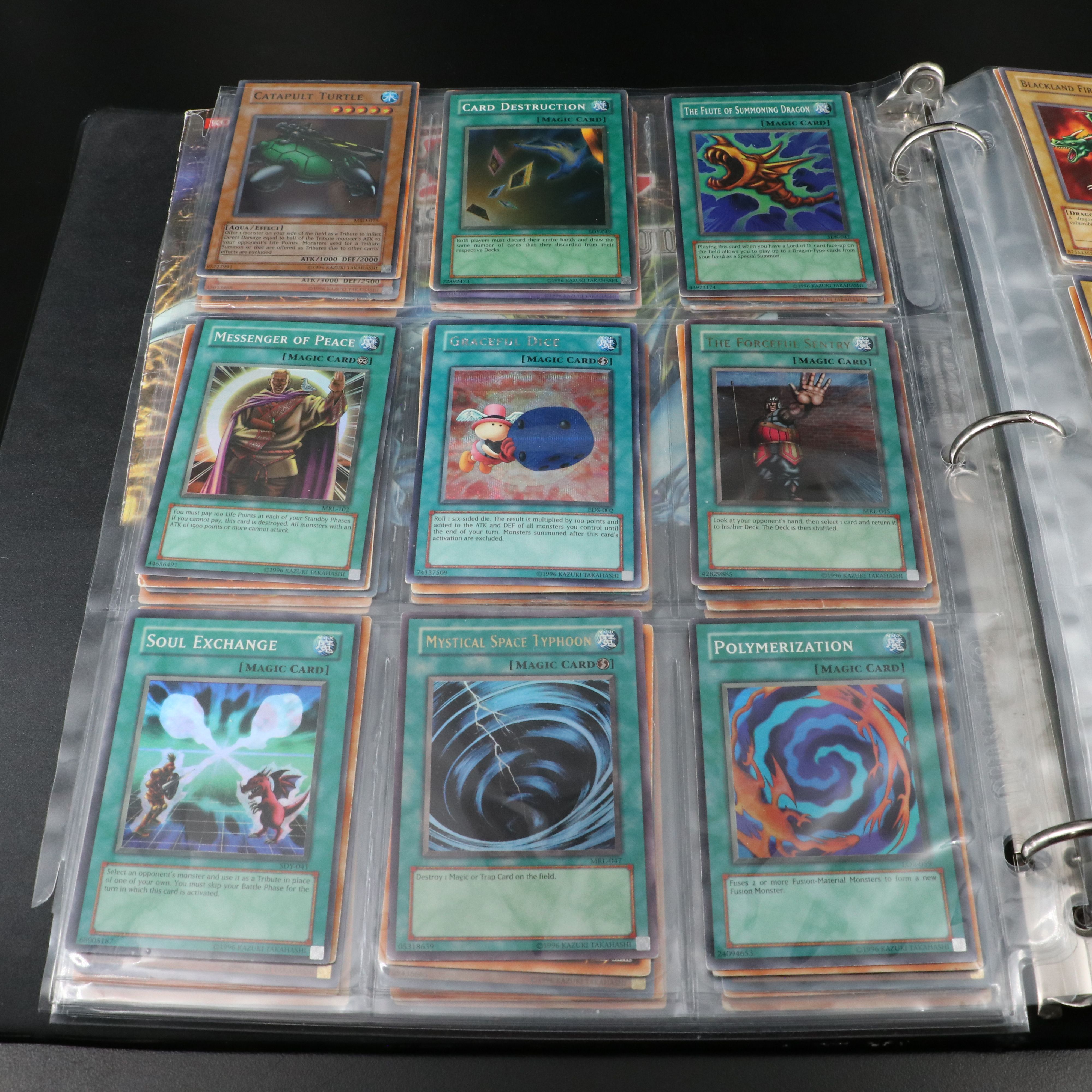 Yu-Gi-Oh! Card Album with Approximately 500 Cards, 1990s