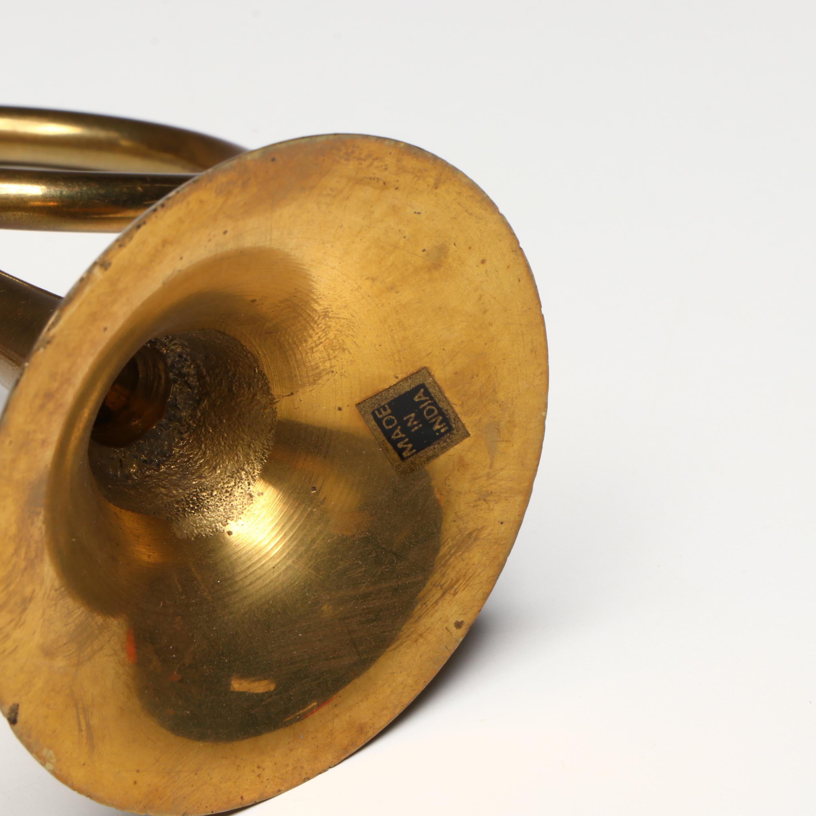 Garden Bell Brass Bell, Brass Chamberstick Table Lamp, and More Metal Décor