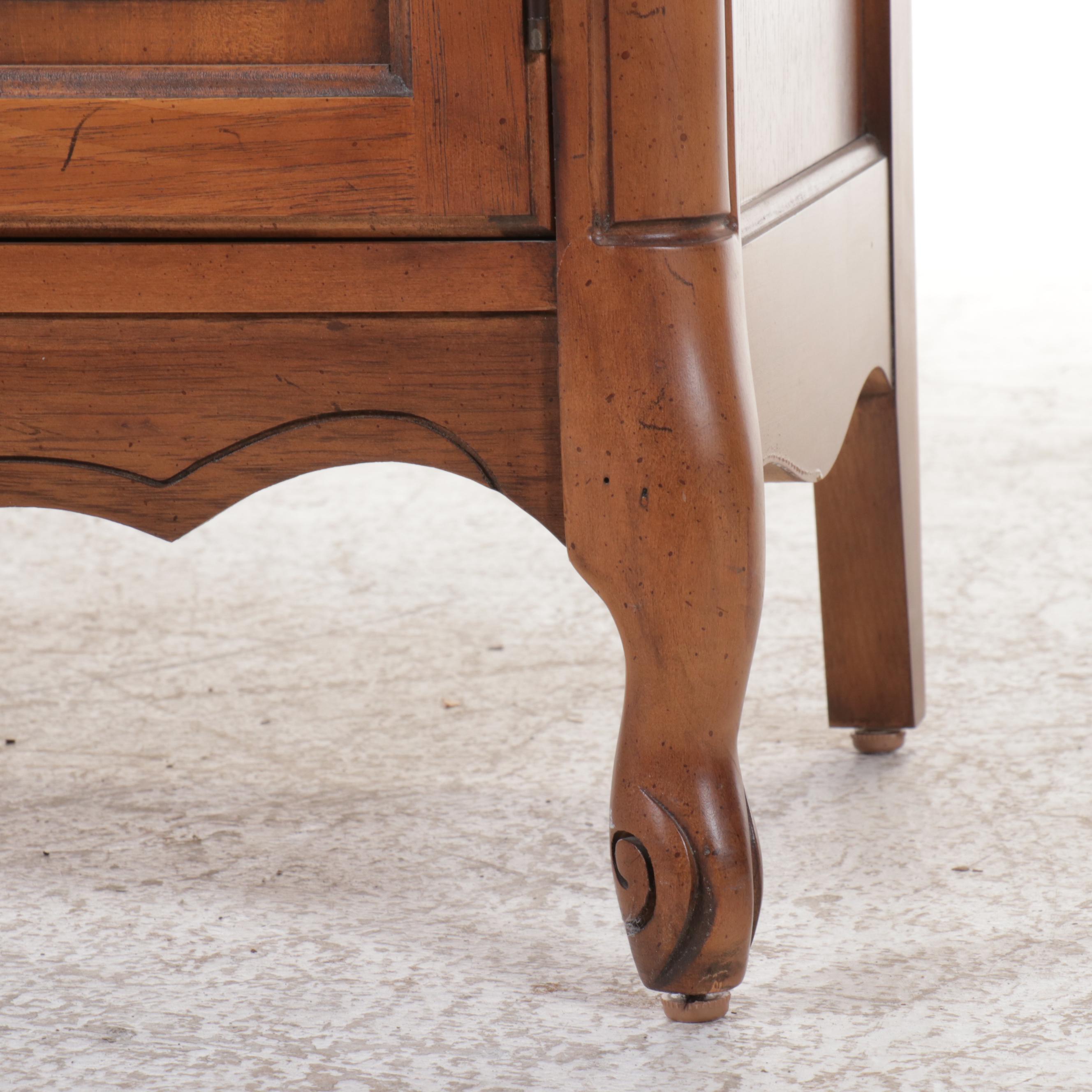 French Provincial Style China Cabinet